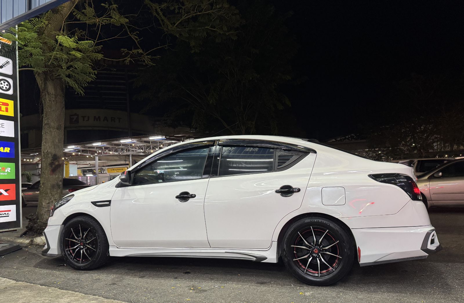 🚗✨ Nissan Almera 升级 16寸 Sport Rim + 205/55ZR16 Kumho Ecsta HS52💯_132119062026