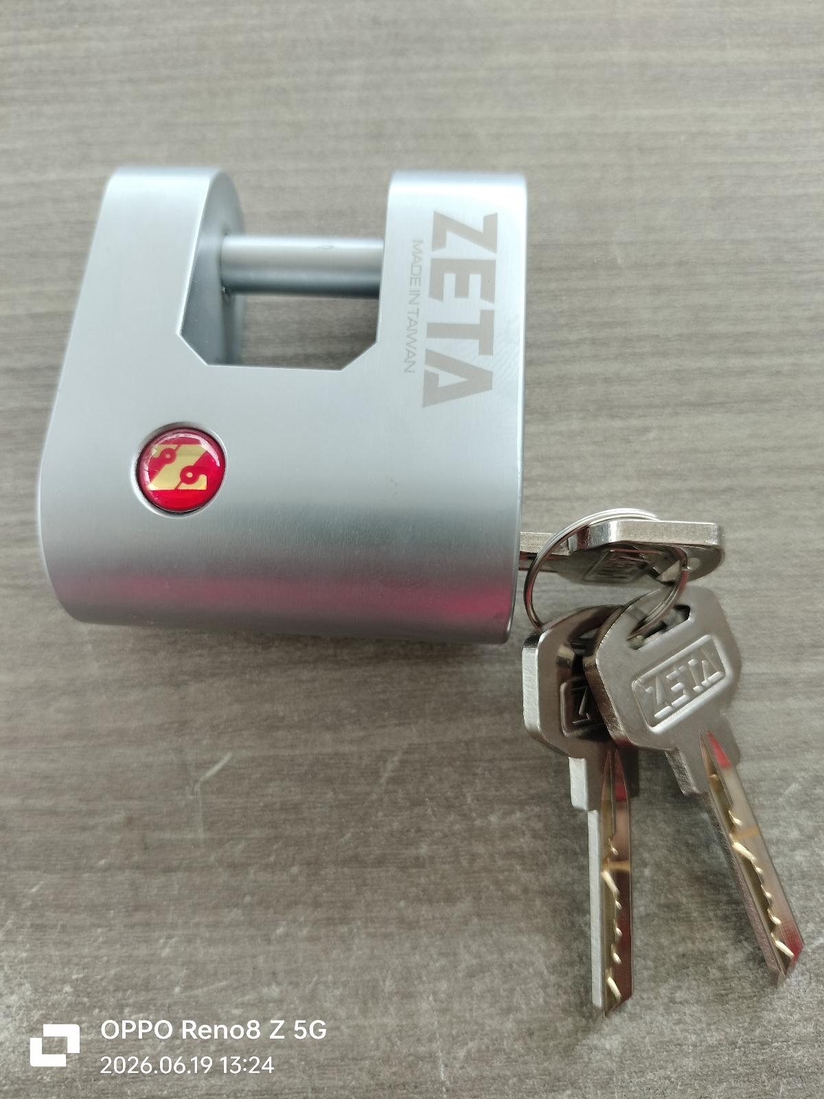 ZETA top security padlock