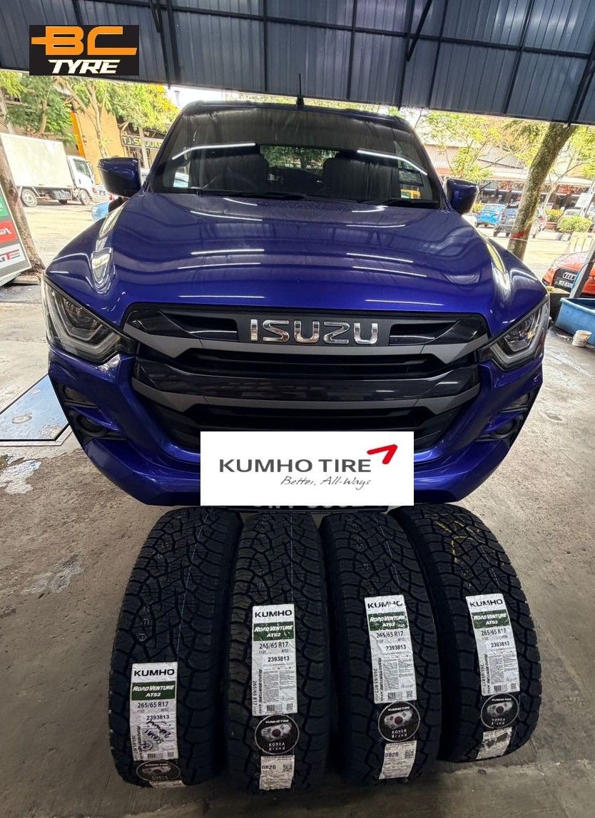 🚗🔥 Isuzu D-Max 升级👉 265/65R17 Kumho Road Venture AT52 🌄💪_140819062026
