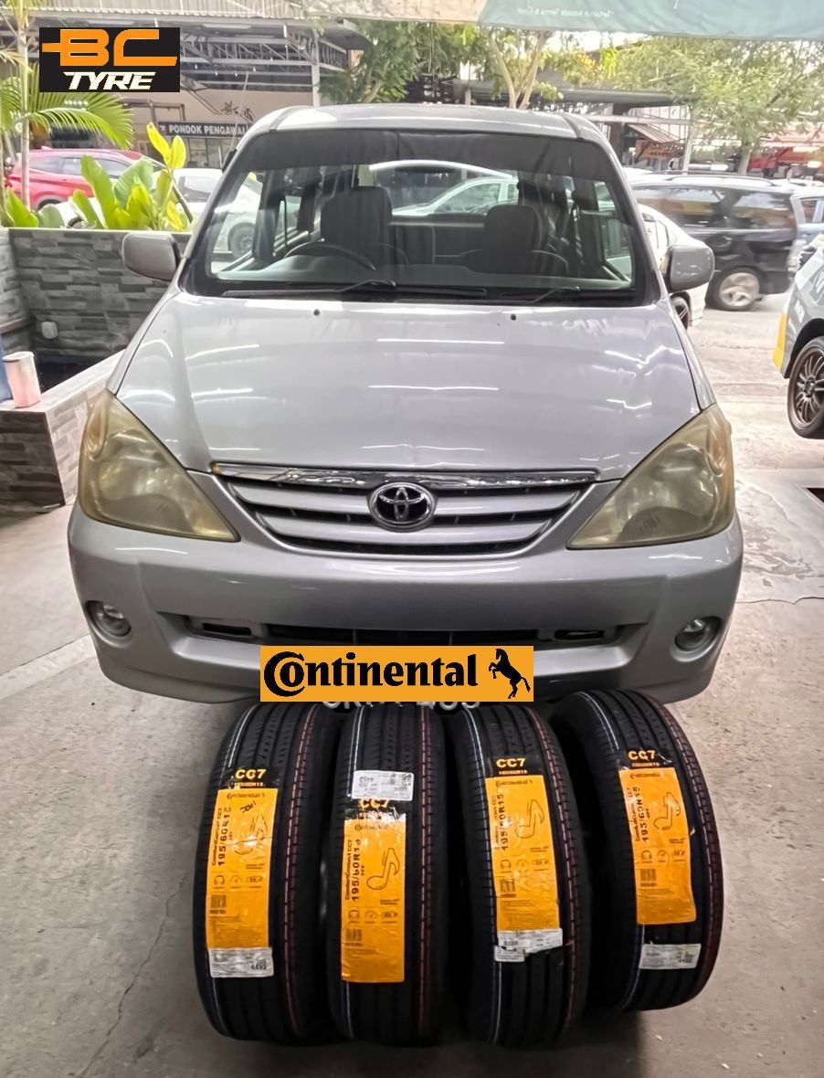 🚗✨ Toyota Avanza 升级 195/60R15 Continental CC7💯🛞_142219062026