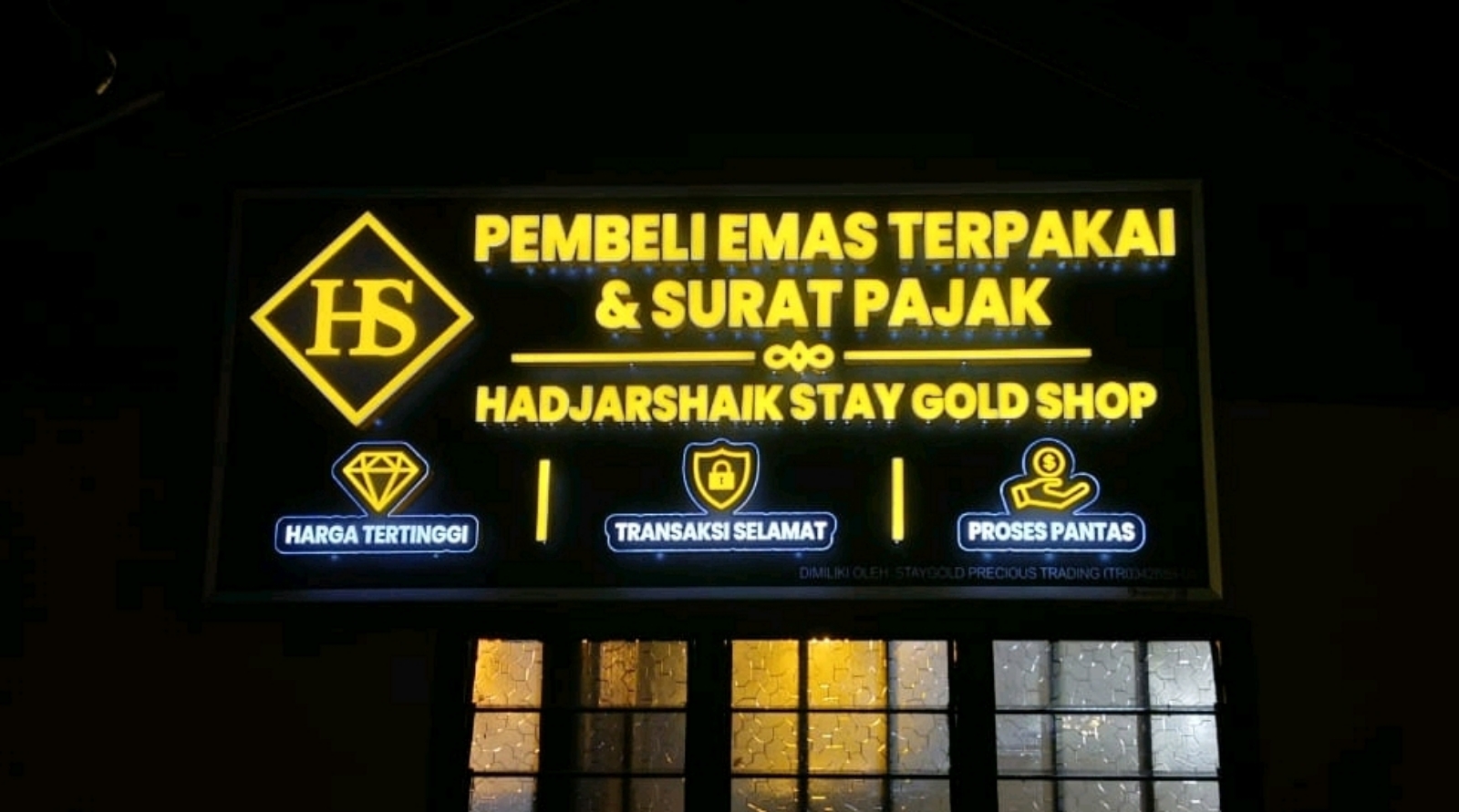 CRITICALLY ACCLAIMED 3D LED FRONTLIT JEWELRY KEDAI EMAS SIGNBOARD EXPERT BUILDER IN KOTA KEMUNING & ARA DAMANSARA