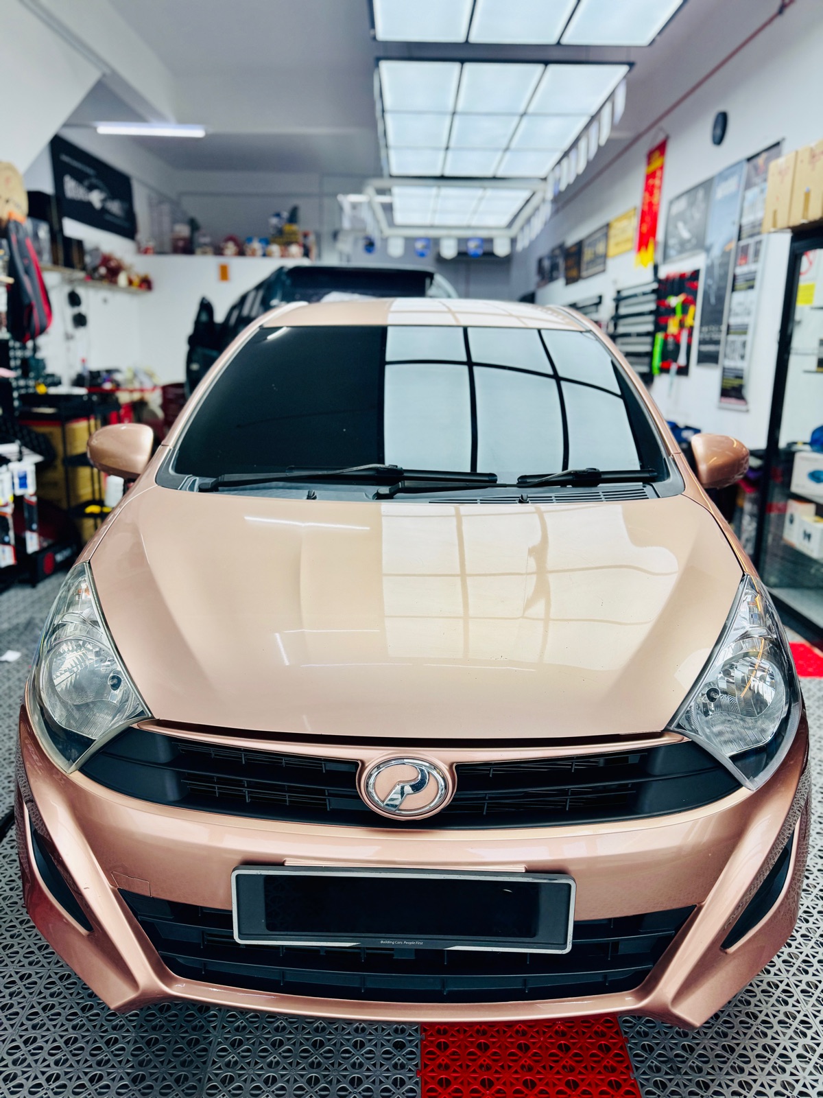 Perodua Axia Car Tinted