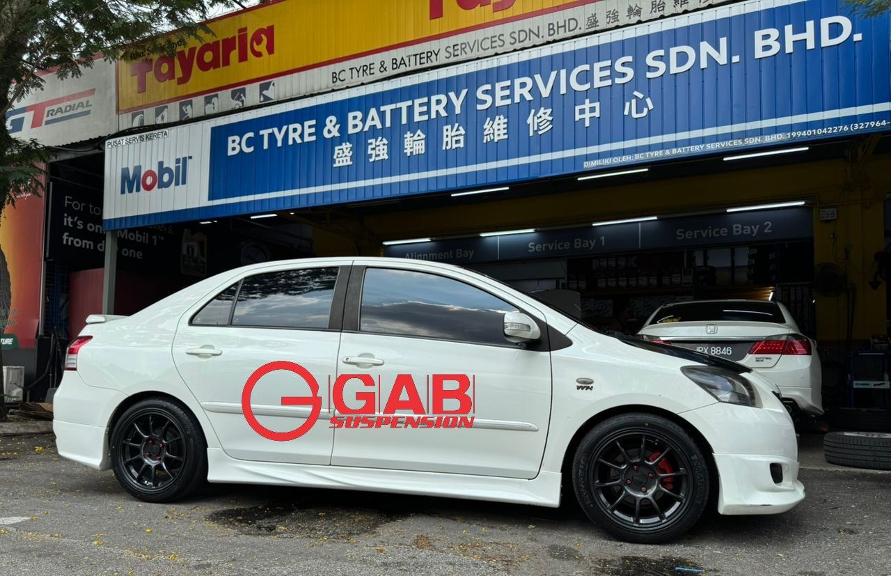 🚗 Toyota Vios 升级🔥GAB SE Pro Series 🔧32段软硬可调 + 高低可调设计💪_151221062026