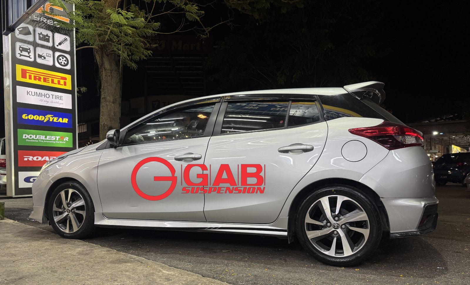 🚗✨ Toyota Yaris 升级👉 GAB SE PRO SERIES✔ Hi-Low 可调高度 ✔ 32段软硬可调👉 195/50R16 Bridgestone Potenza RE005💪_163921062026