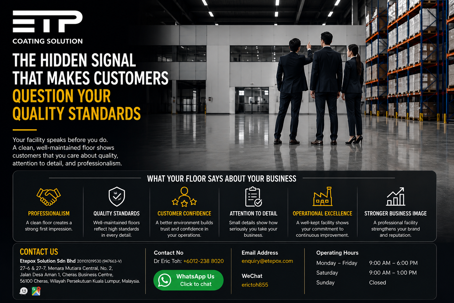 The Hidden Signal That Makes Customers Question Your Quality Standards