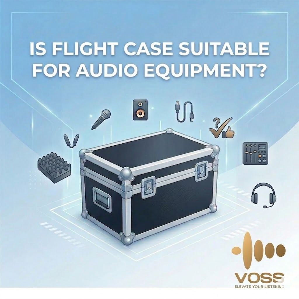 Is flight case suitable for audio equipment?