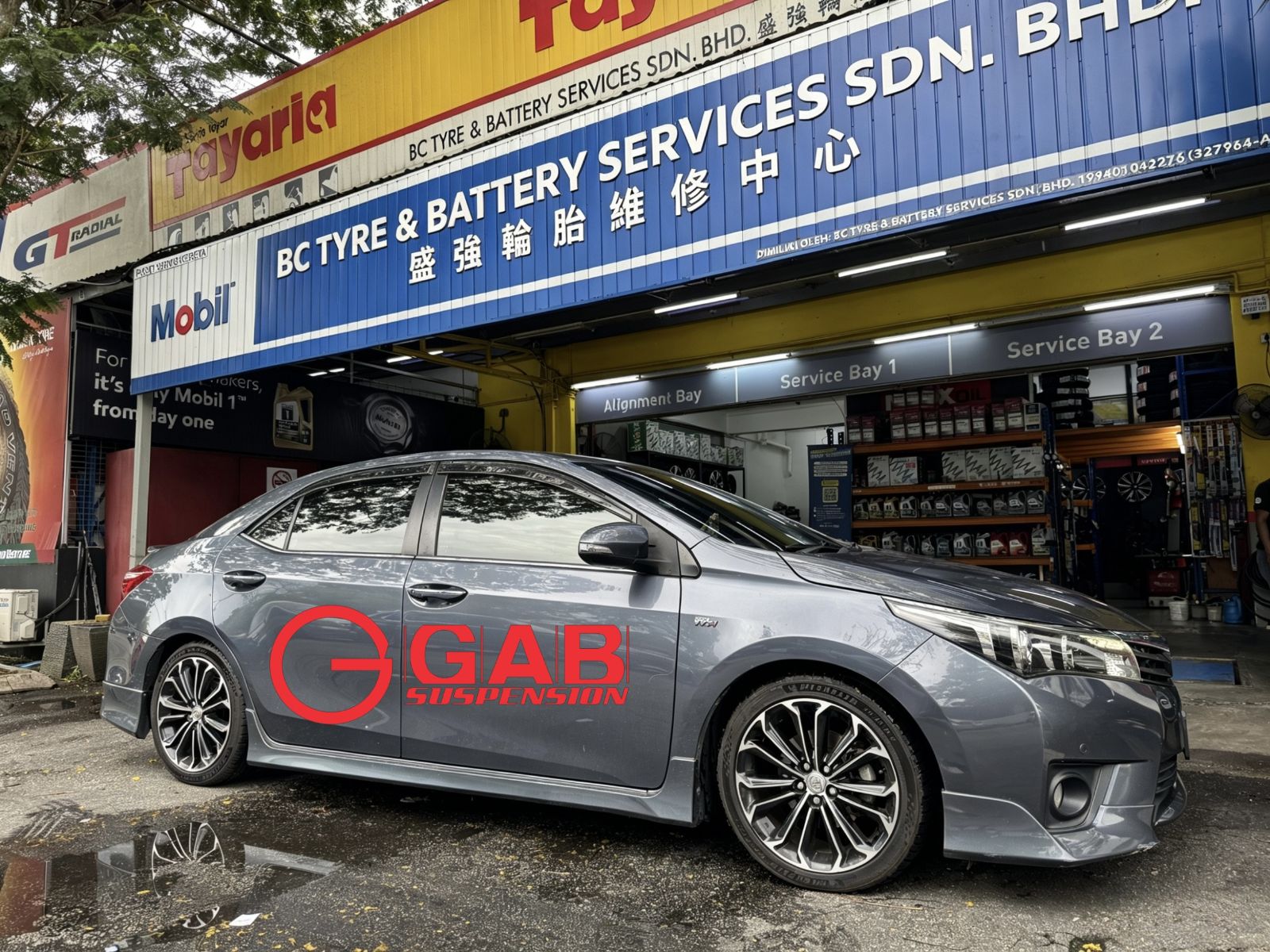 🚗✨ Toyota Altis 升级👉 GAB SE Pro Series Hi-Low 避震套装（32段软硬可调） 🔧✨_203922062026