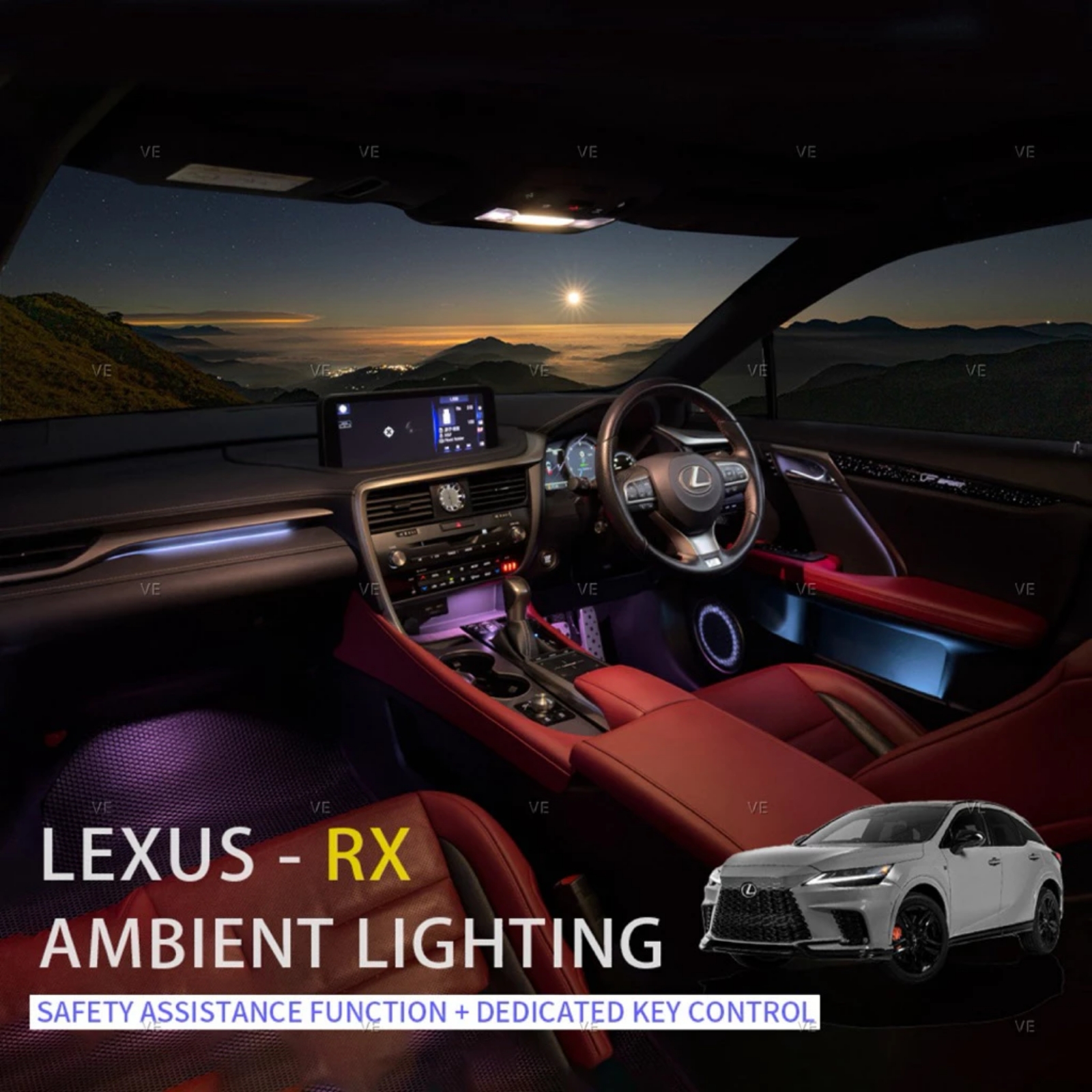 Lexus RX OEM Ambient Light