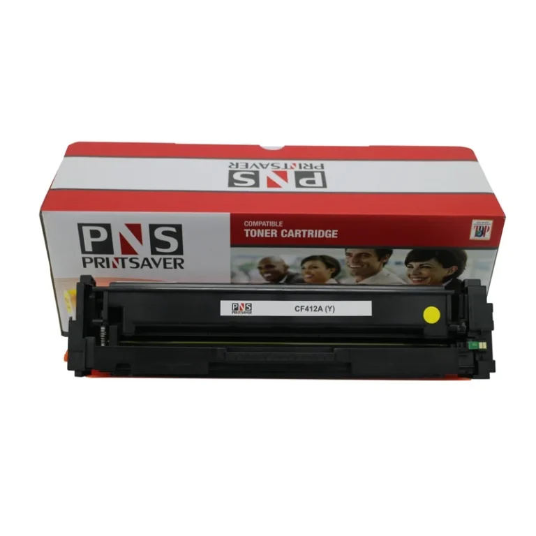 PRINTSAVER HP CF412A (410A) (Yellow) Toner For HP Color LaserJet Pro M452 / MFP M477 / M377