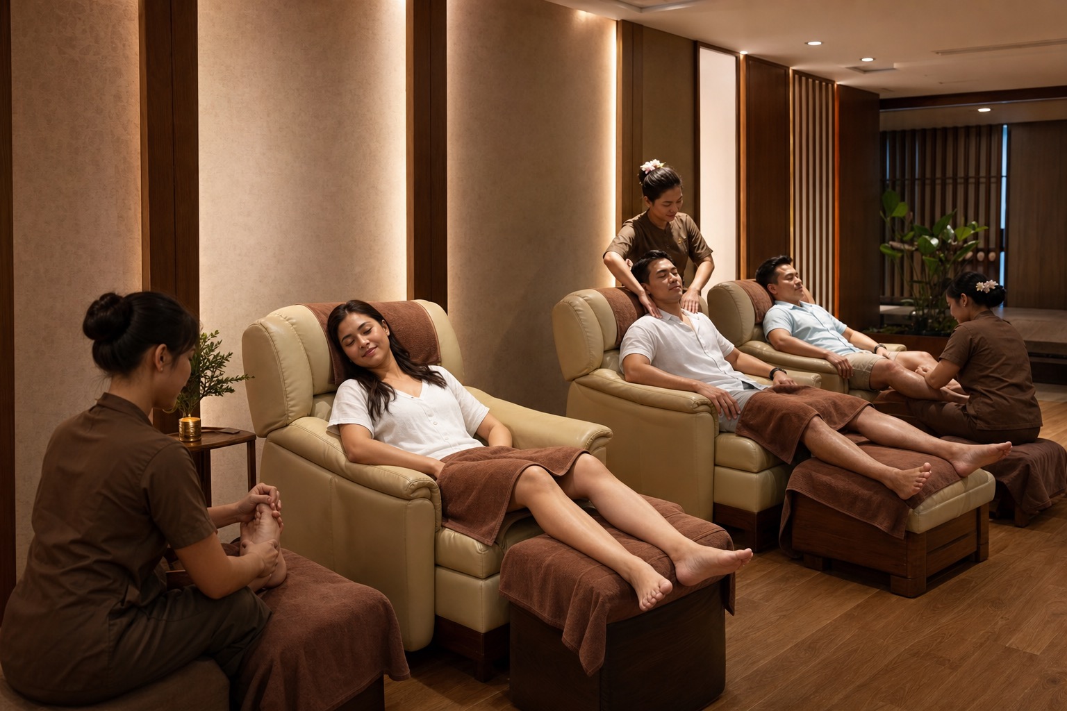 Couple Massage Kota Kinabalu for Tourists After Island Hopping or City Walks