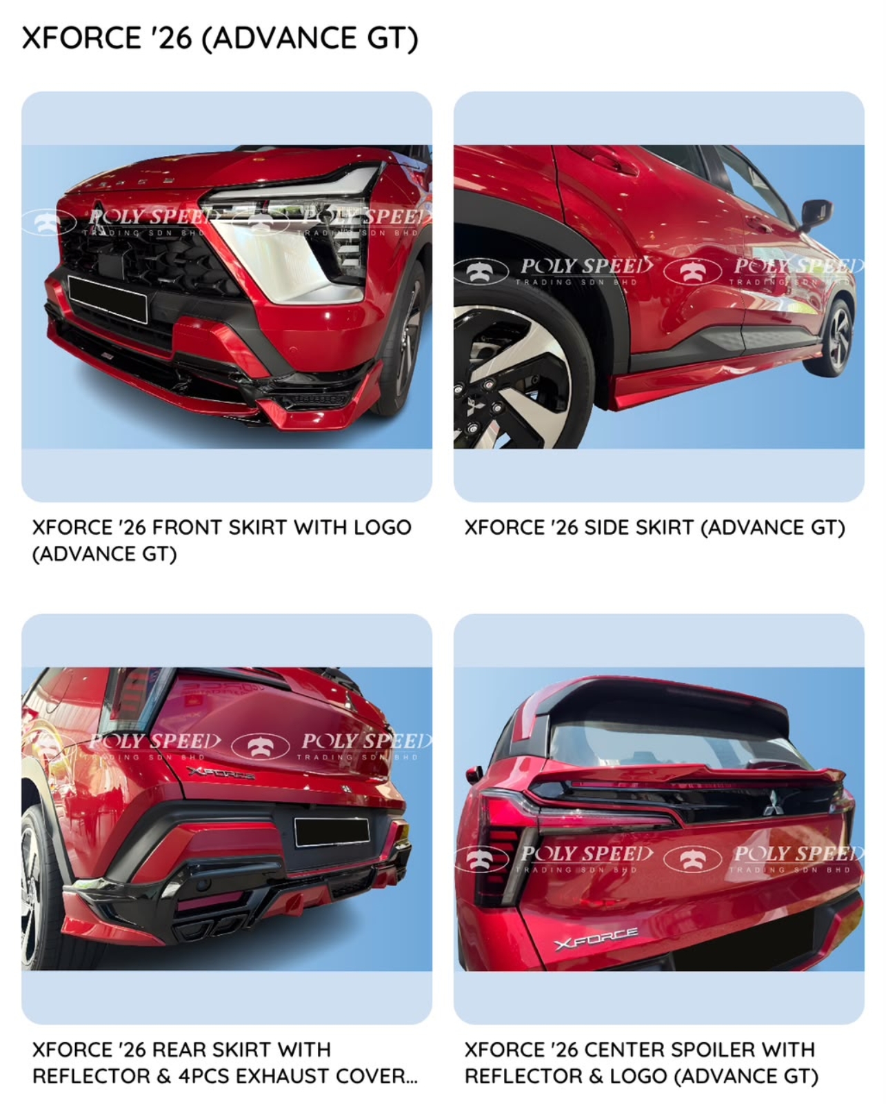 X Forse Advance GT Bodykit
