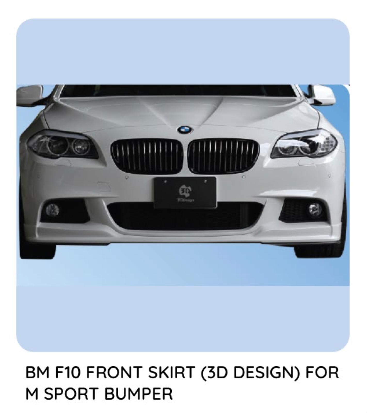 F10 3D Design Front Lips