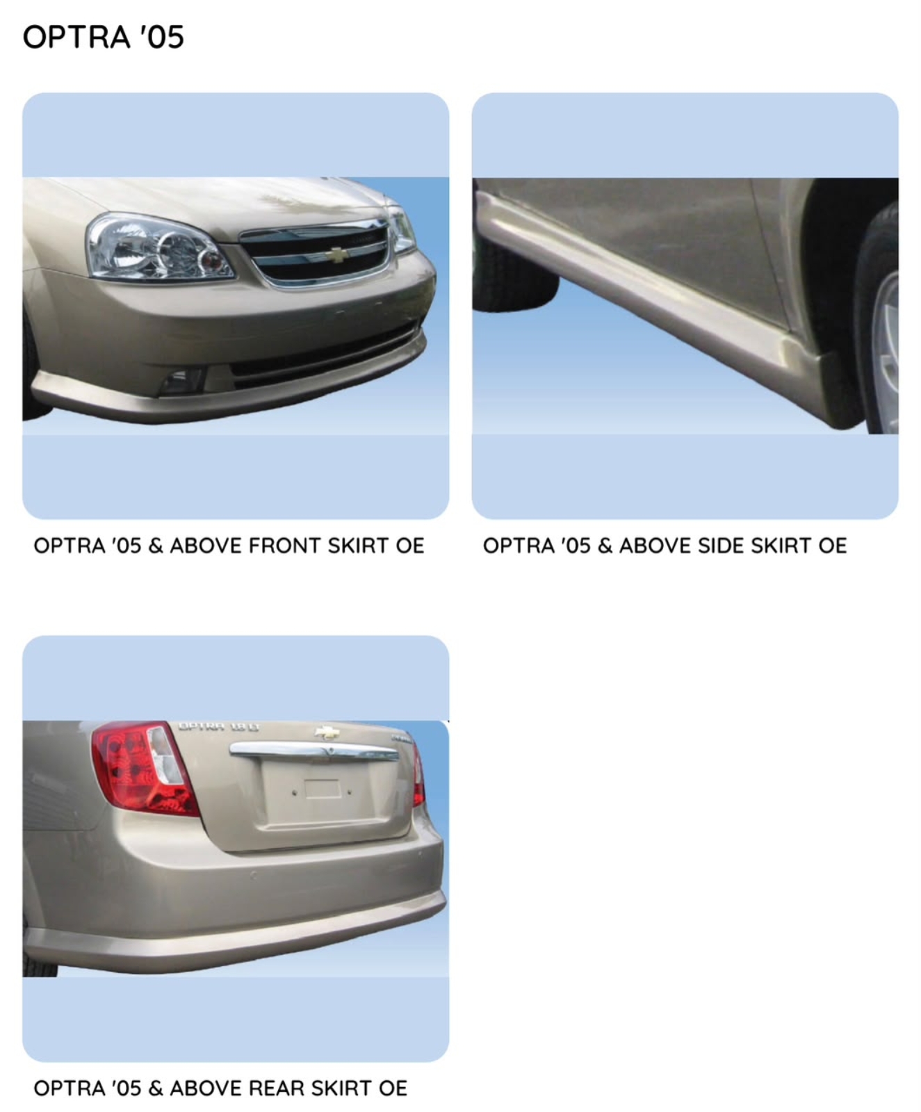 OPTRA Bodykit