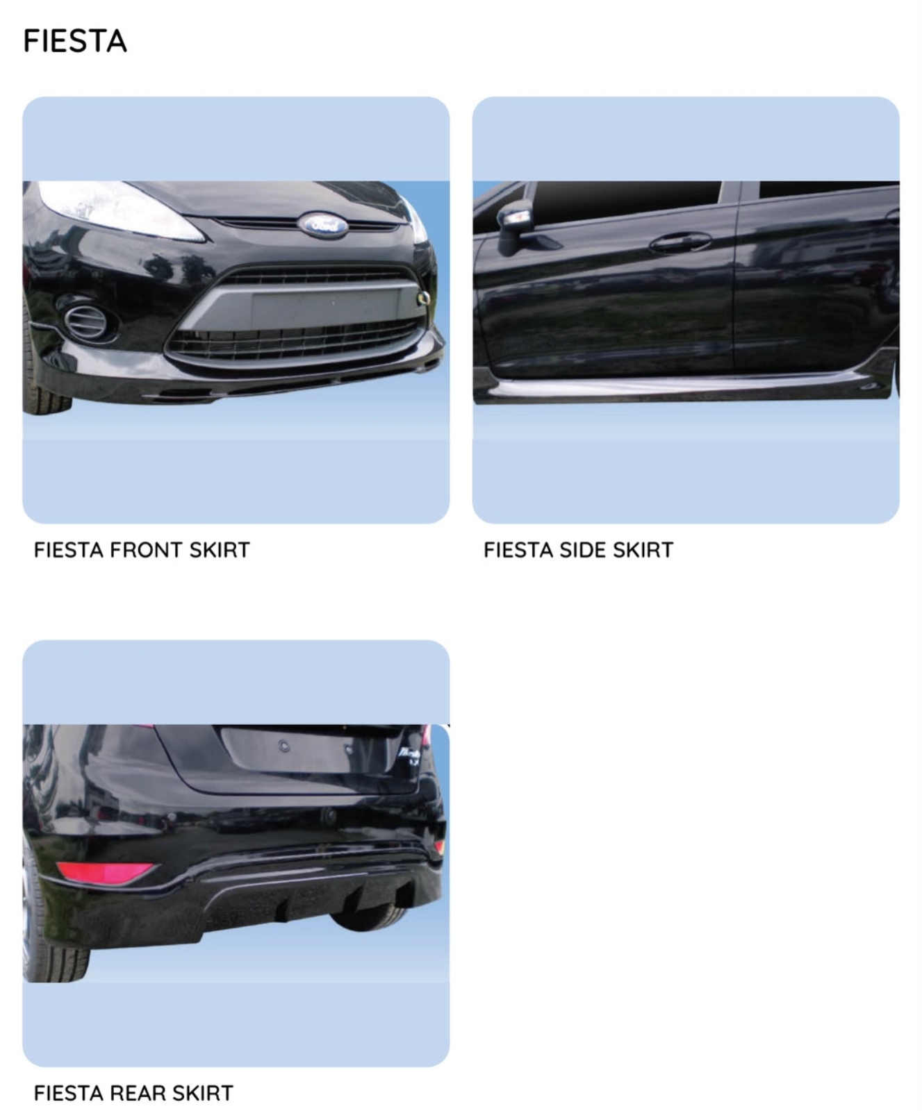 Fiesta Bodykit