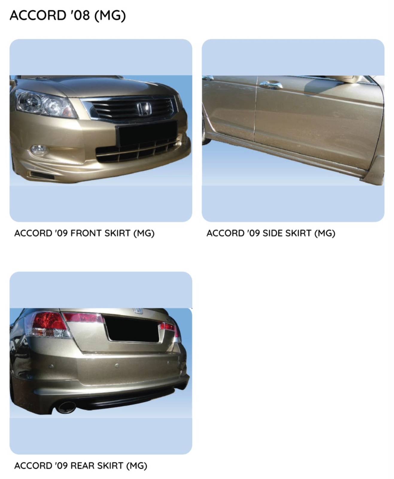 Accord 08 Mugen Bodykit