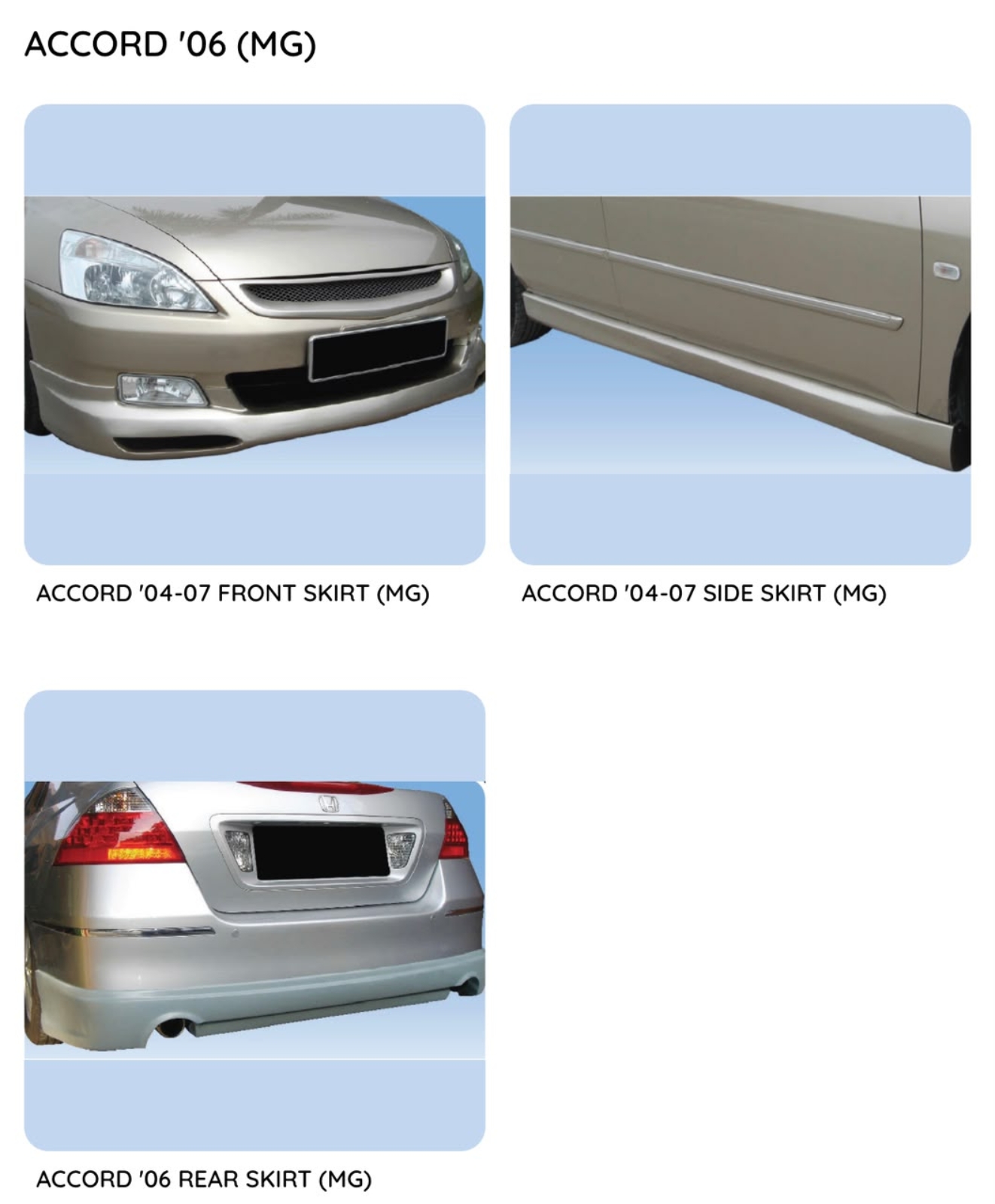 Accord 06 Mugen Bodykit