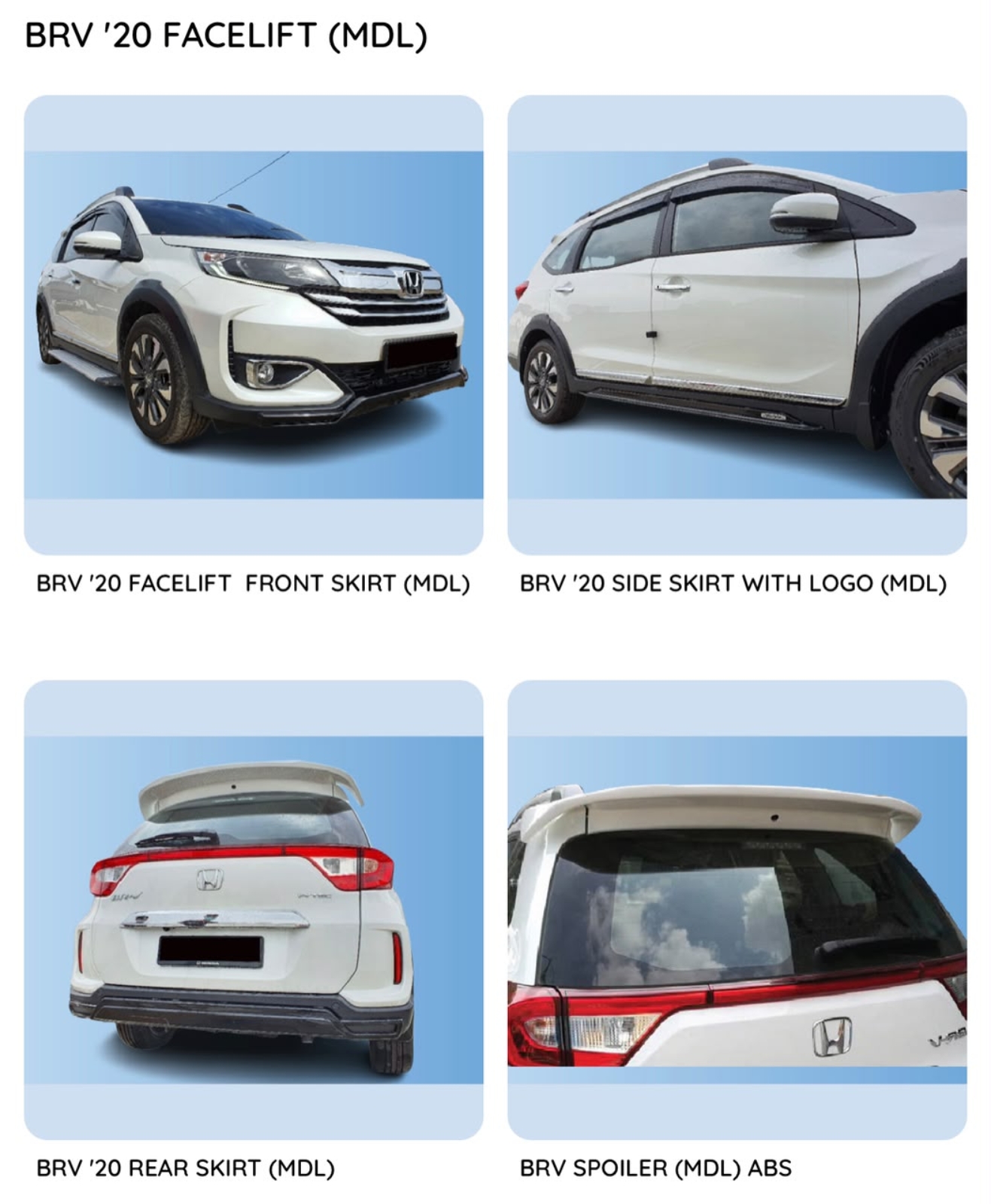 BRV Modulo Bodykit