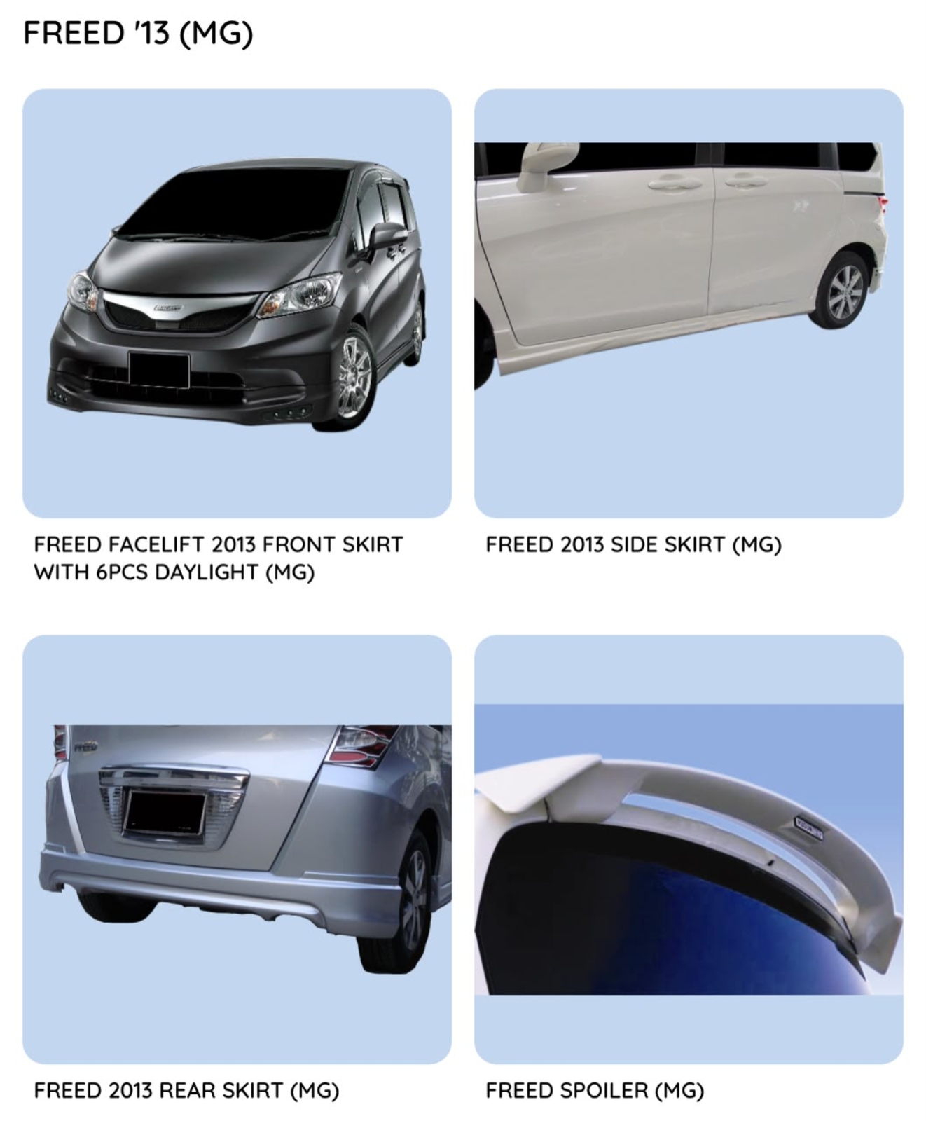 FREED Mugen Bodykit