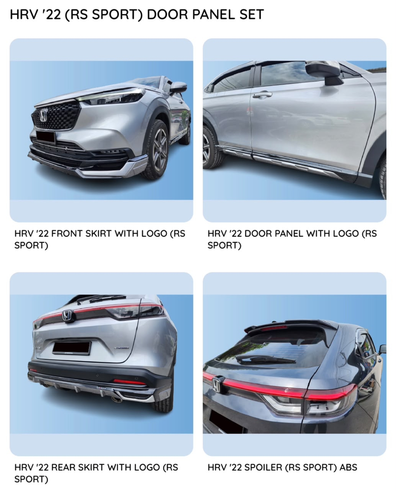 HRV RS sport Bodykit