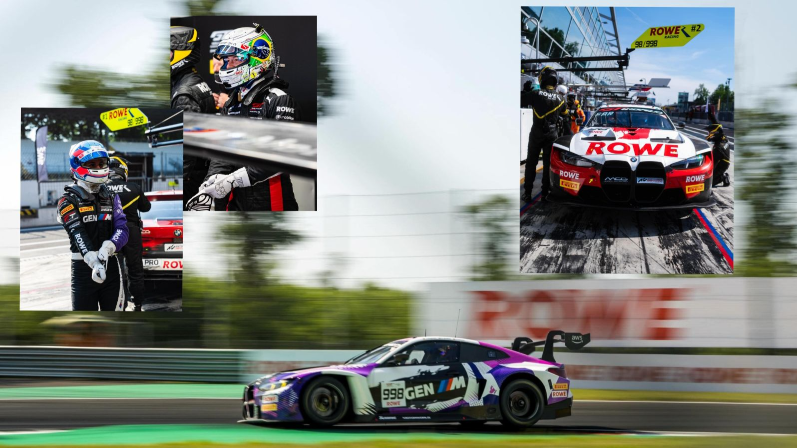 CHAOS, GRIT, AND GOLD : ROWE RACING TACKLES THE TEMPLE OF SPEED AT MONZA