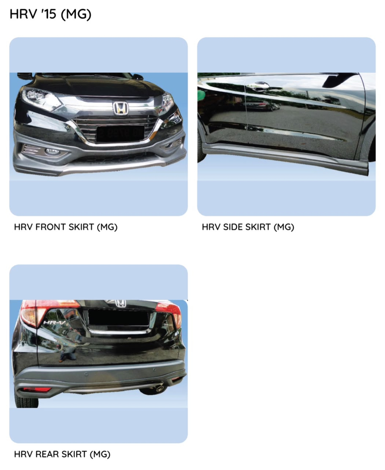 HRV Mugen Bodykit