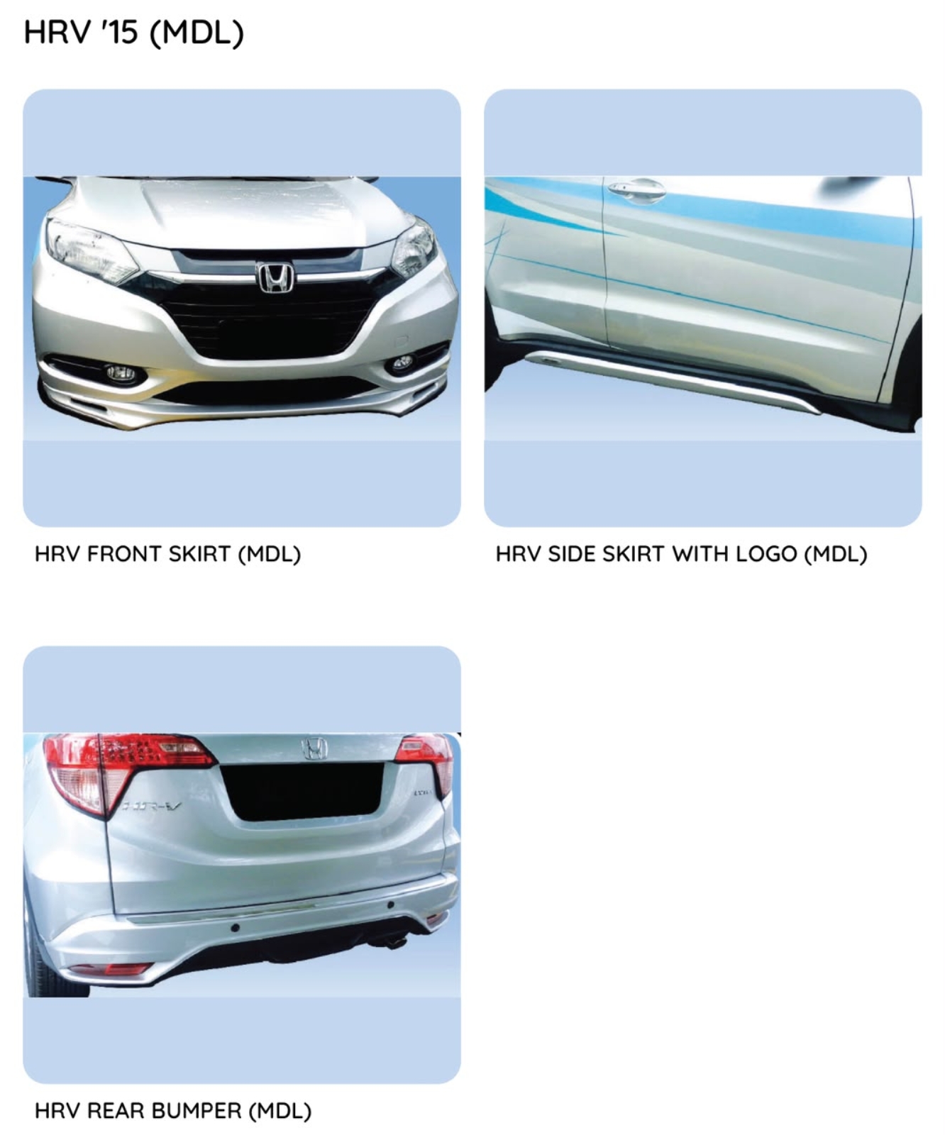 HRV Modulo Bodykit