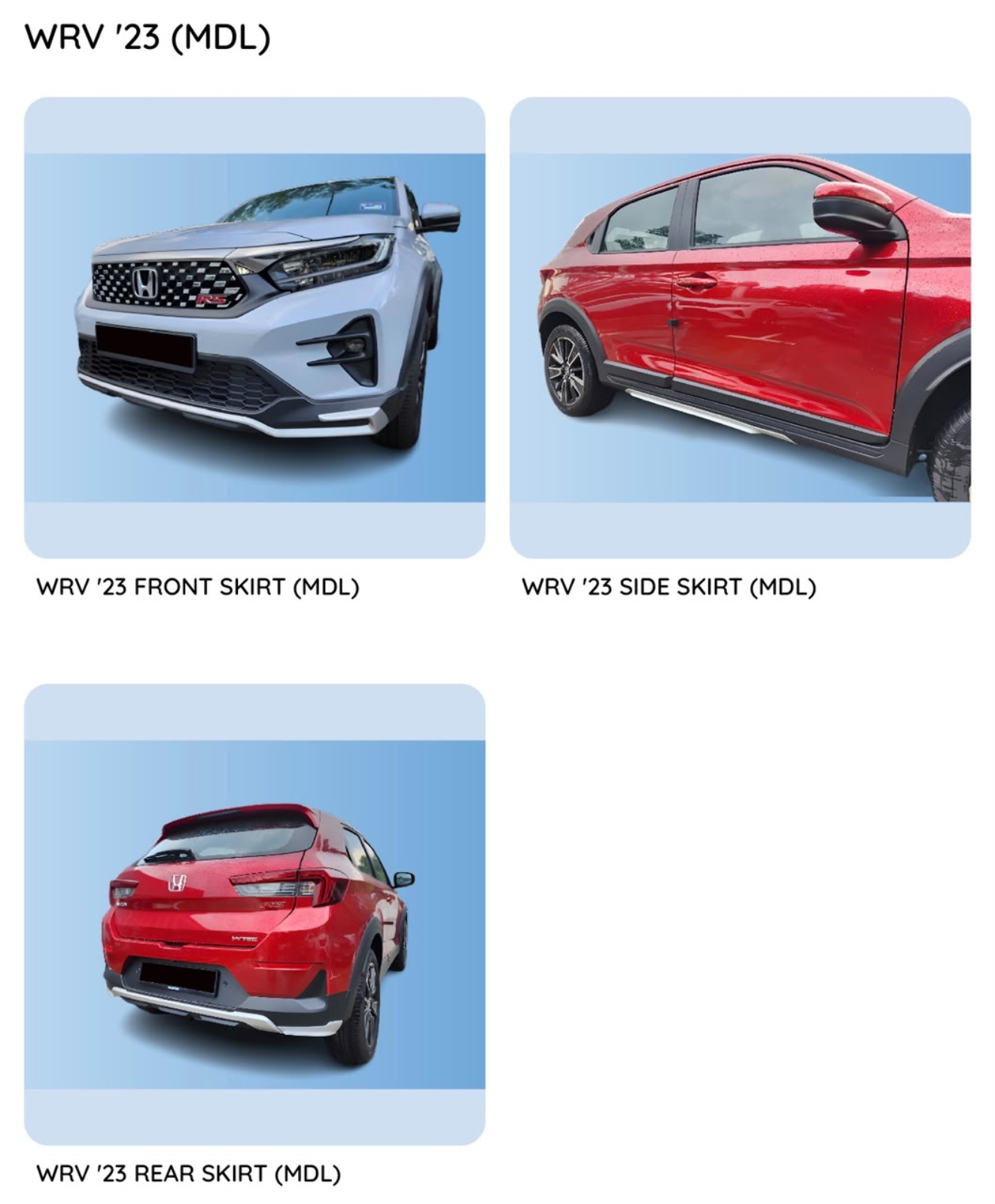WRV Modulo Bodykit