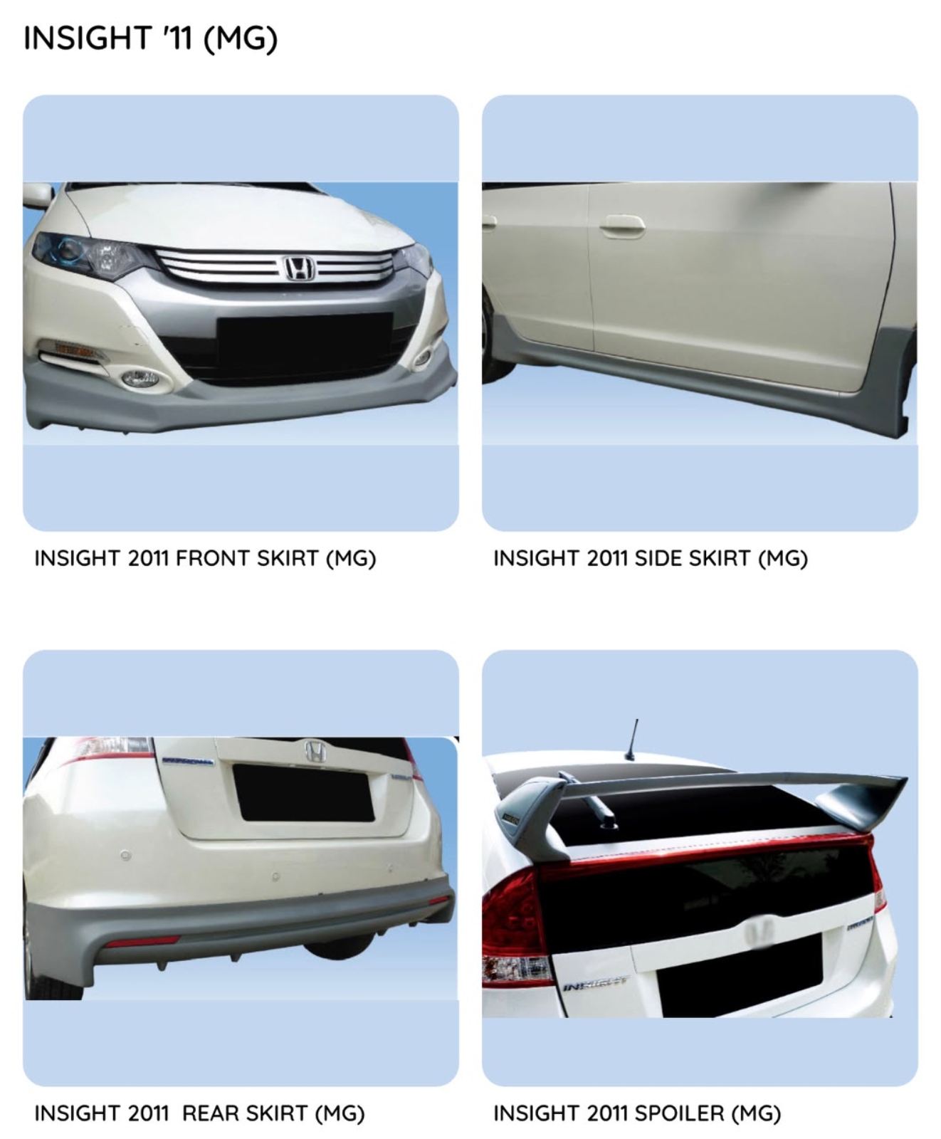 Insight Mugen Bodykit