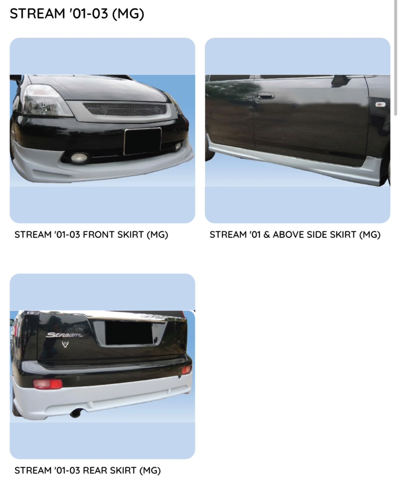 STREAM 03 Bodykit