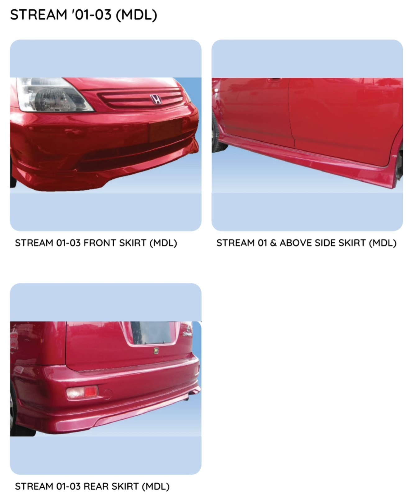 STREAM 01 Bodykit