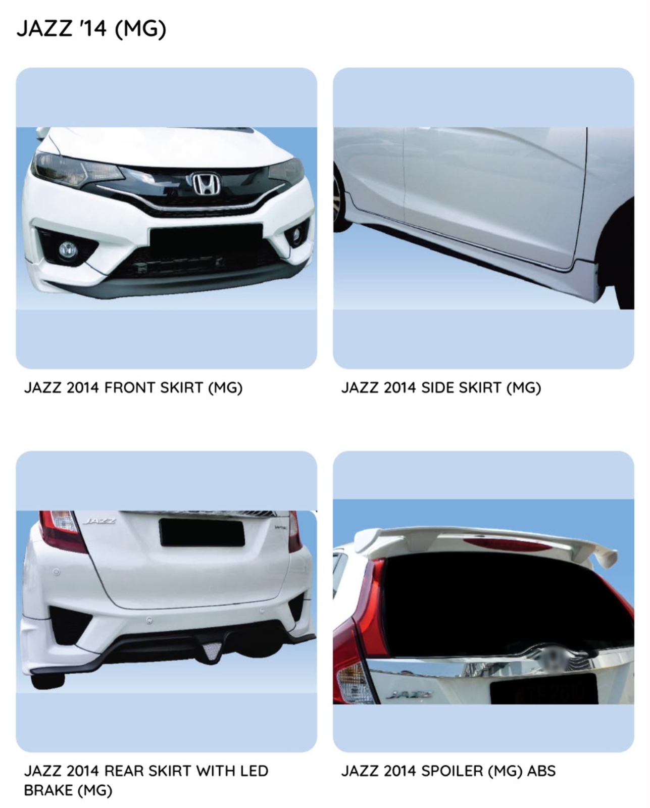 Jazz 14 Mugen Bodykit