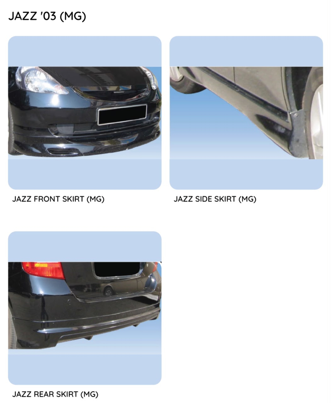 Jazz 03 Mugen Bodykit