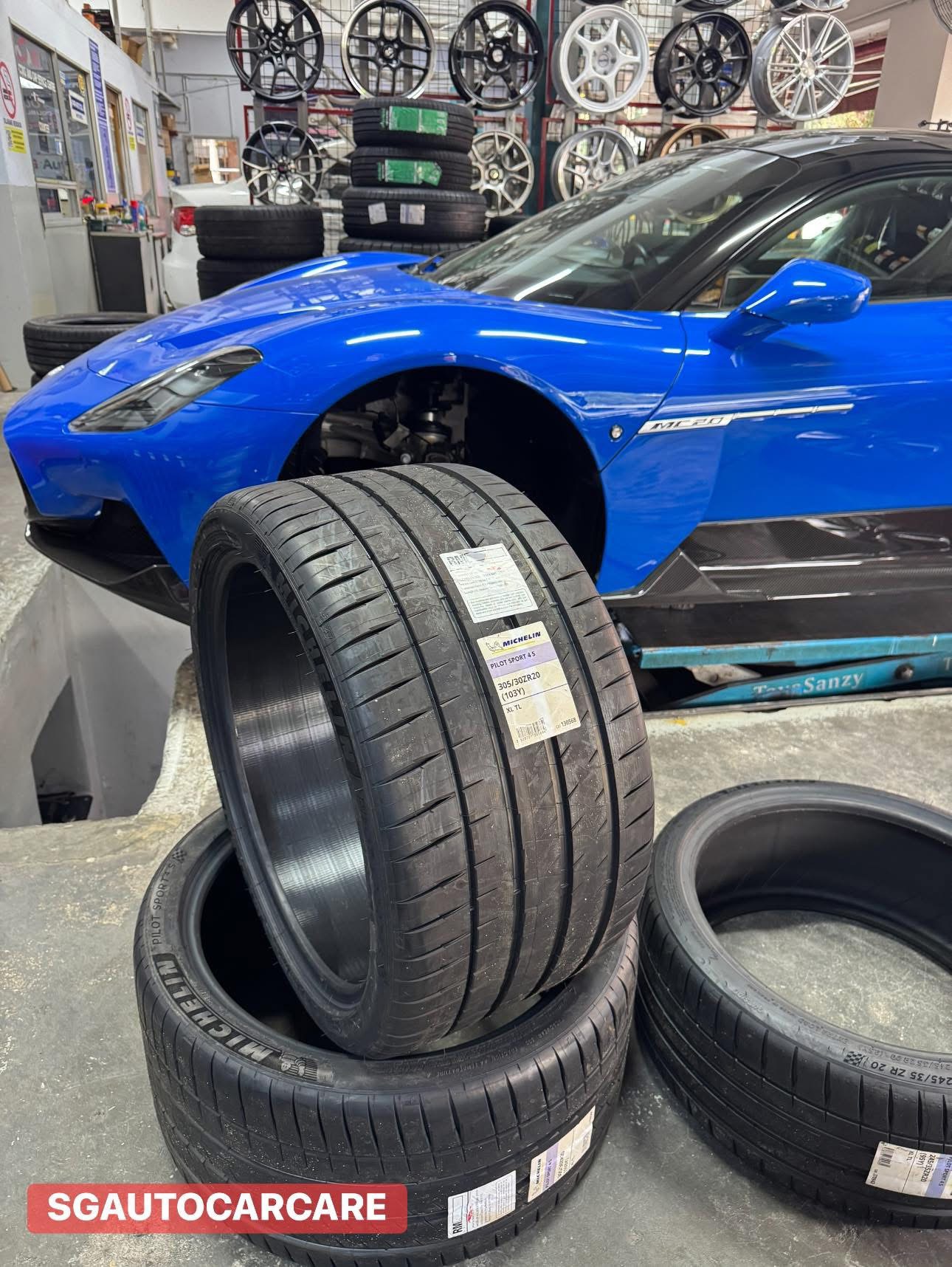 New 26 Michelin Pilot Sport PS4s 245/35R20 305/30R30