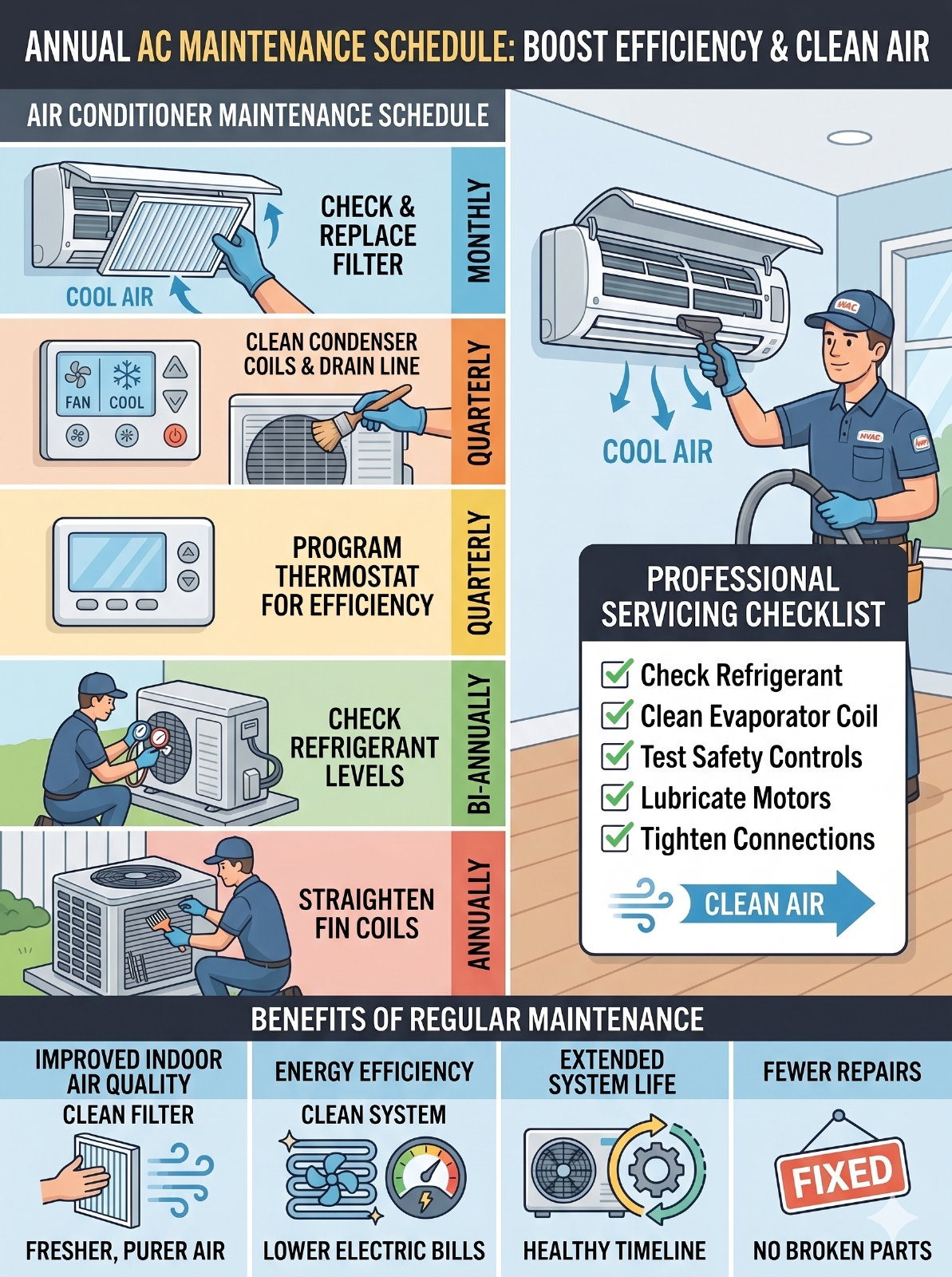 Berapa Kerap Servis Aircond Perlu Dilakukan?