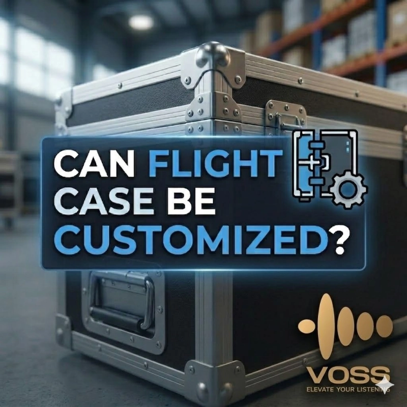 Can a flight case be customized?