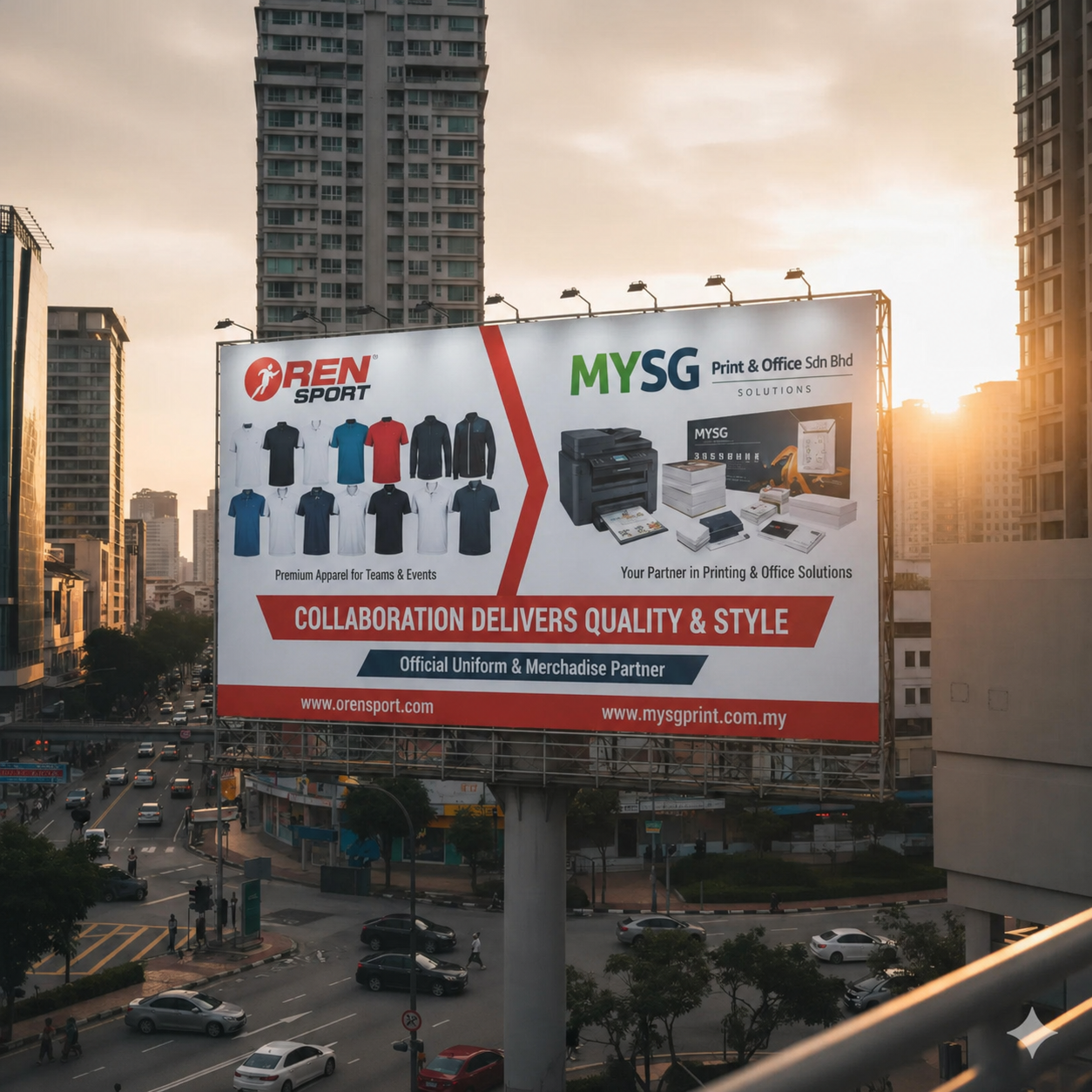 The Biggest Shirt Brand in Singapore – Oren Sport & Its Authorised Distributor JC Print & Office