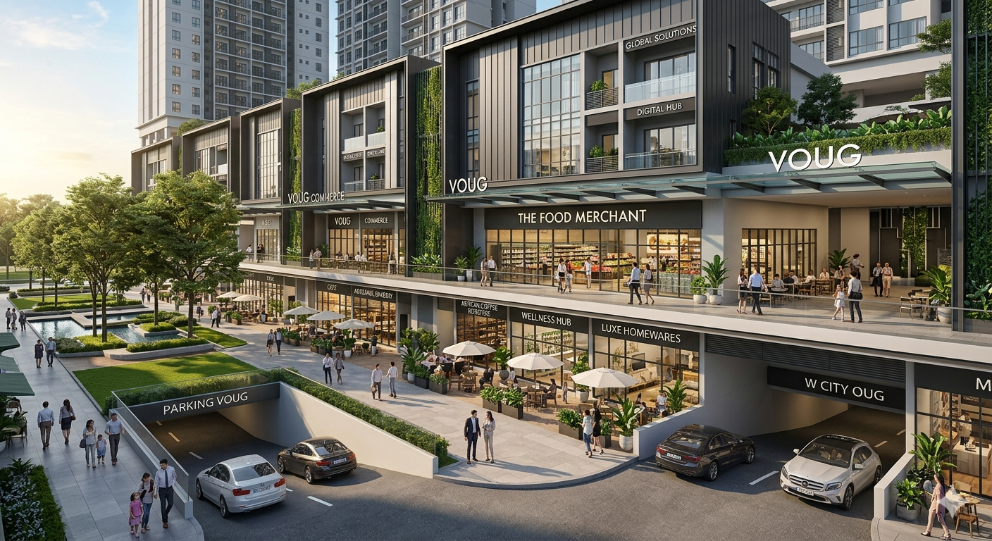 Capitalizing on the Commercial Pulse of W City OUG: Why VOUG Shoplots Present a Premium Investment Opportunity