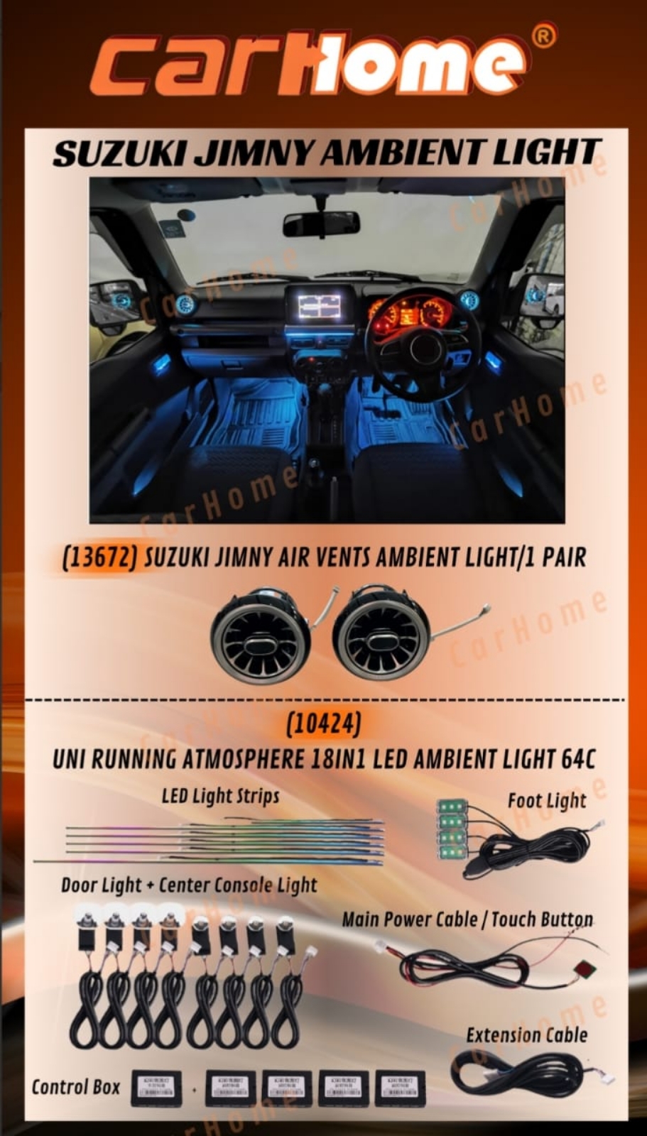 SUZUKI Jimny OEM Ambient Light