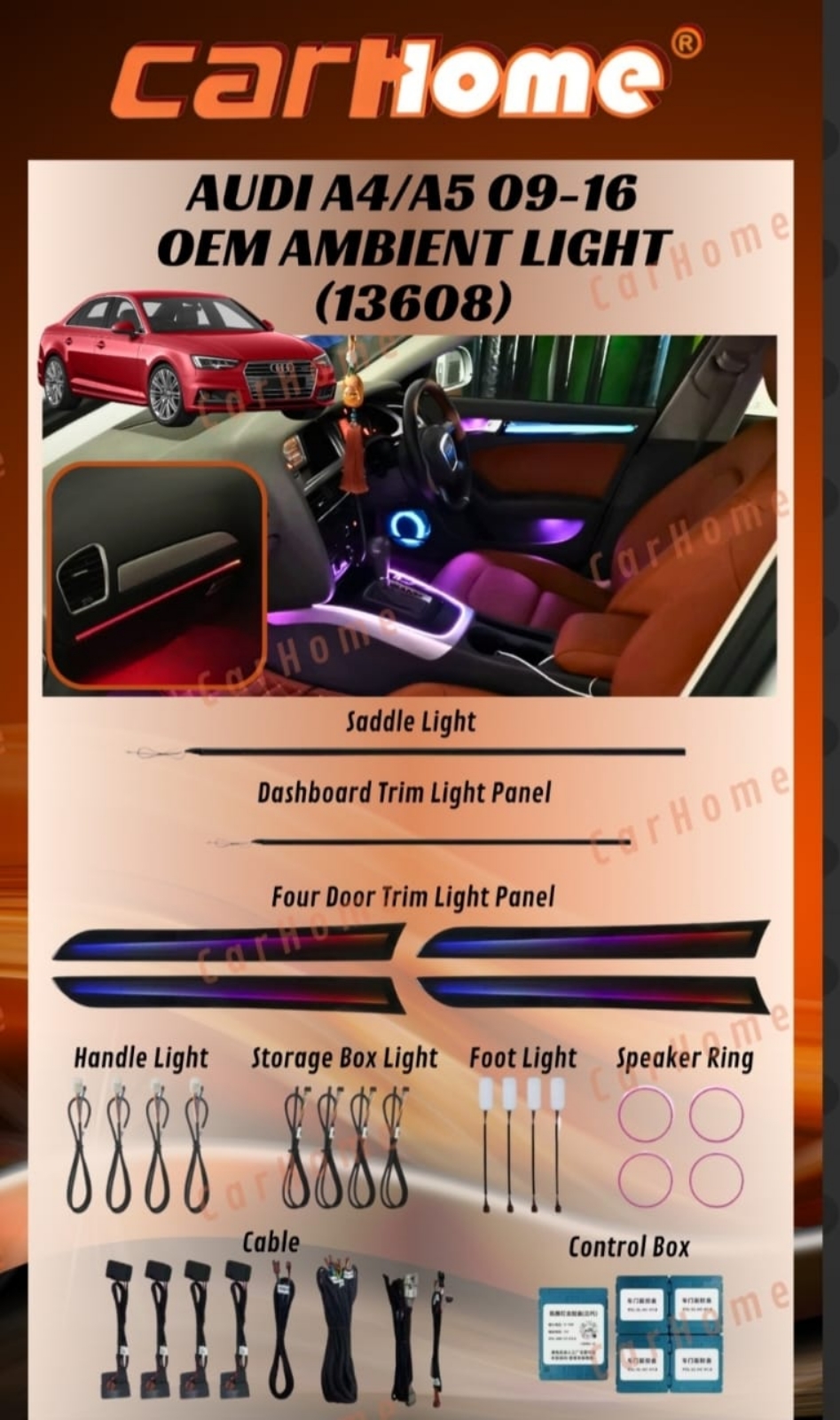 AUDI A4 Ambient Light