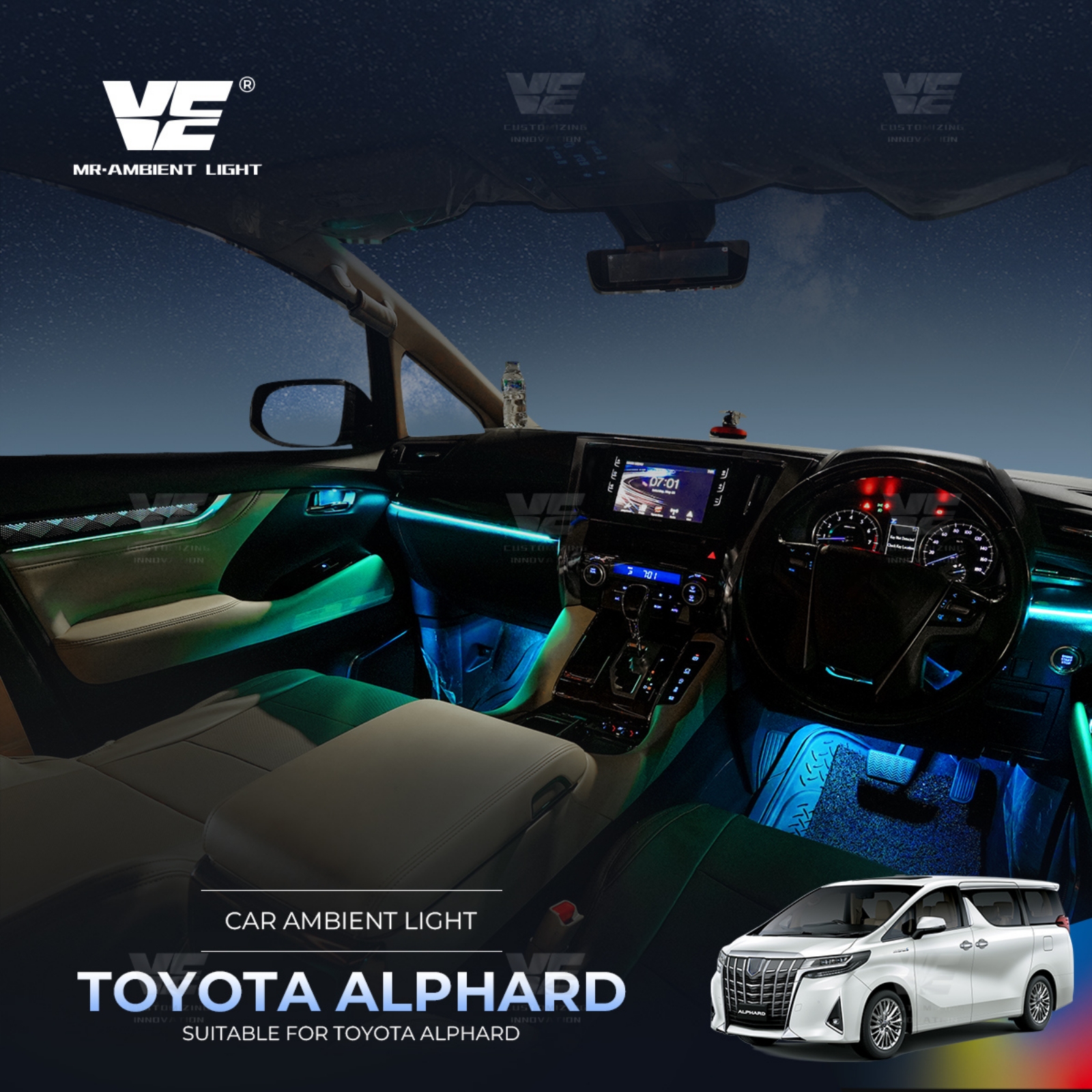ALPHARD AGH30 OEM V1 Ambient Light (V064)