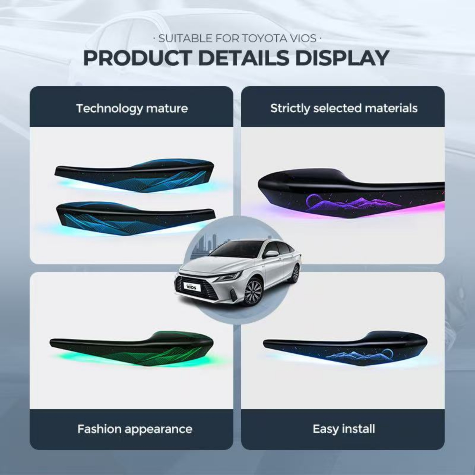 Vios Facelift OEM V2 Ambient Light (V529)