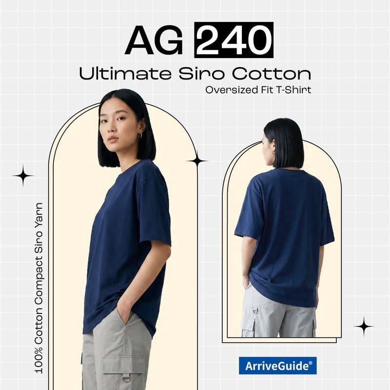AG 240 Ultimate Siro Cotton Oversized T-Shirt