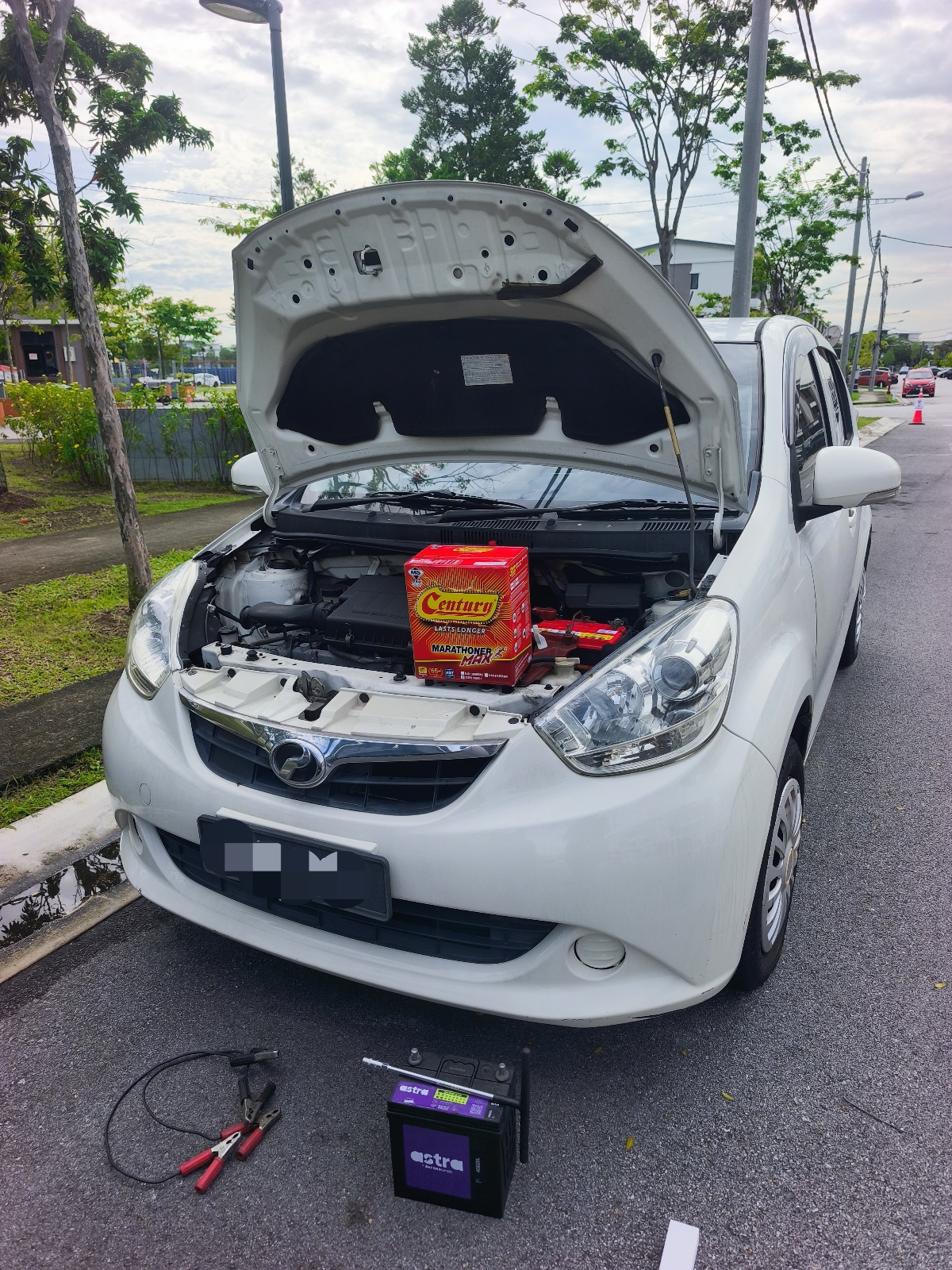 Battery Myvi NS40ZL Century Marathoner Max Car Battery Shop@Putra Perdana Puchong