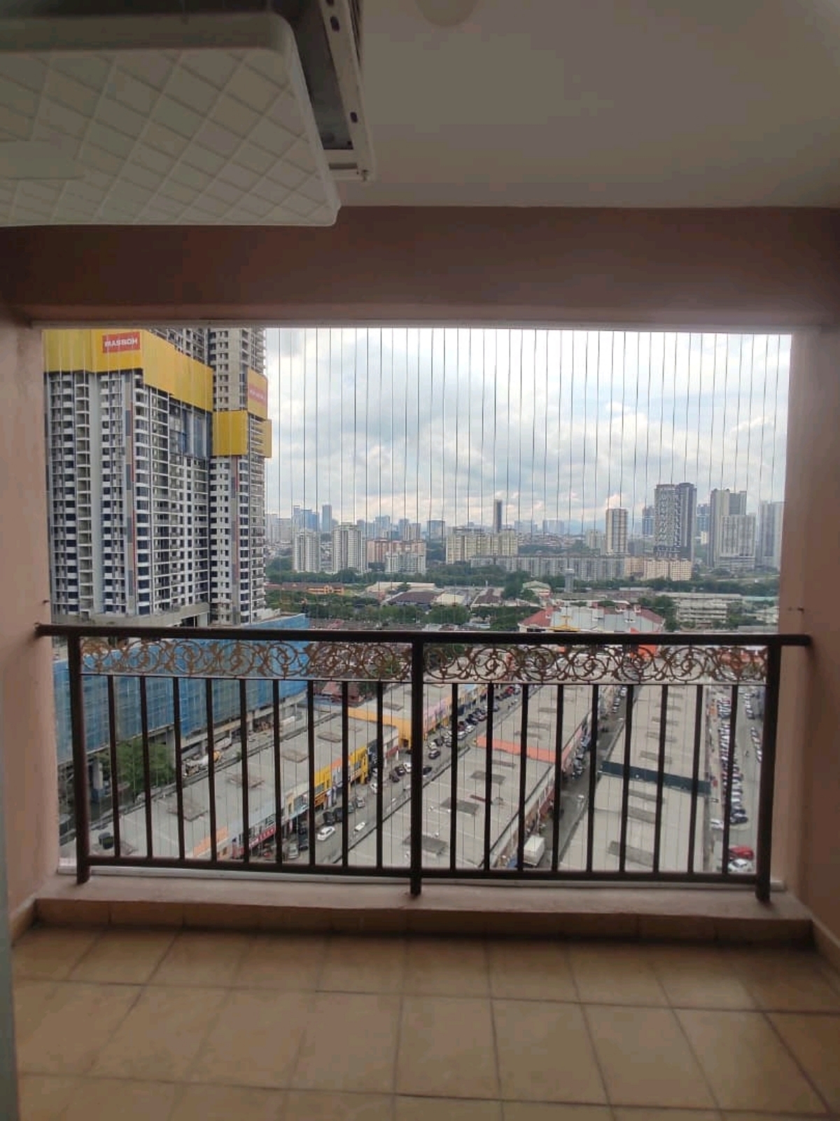 Invisible cable grille done at Dynasty Kuchai Lama