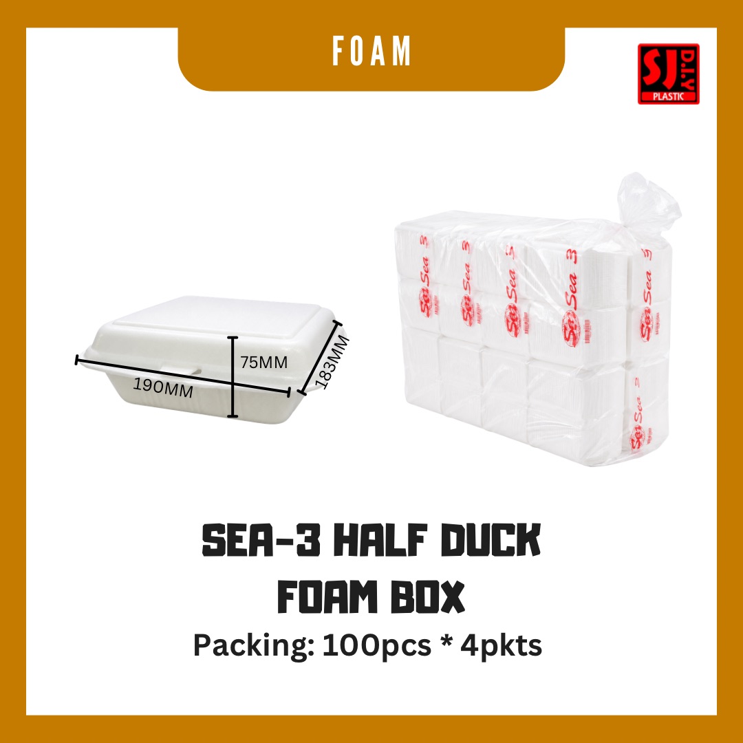 SEA-3 Half Duck Foam Box