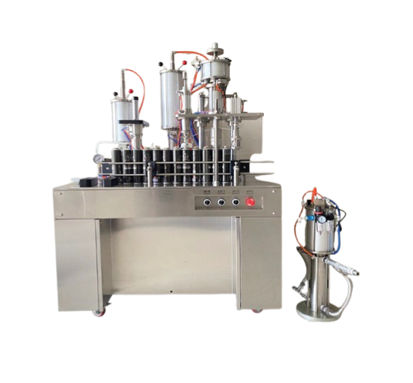 Semi Automatic Aerosol Filling Machine