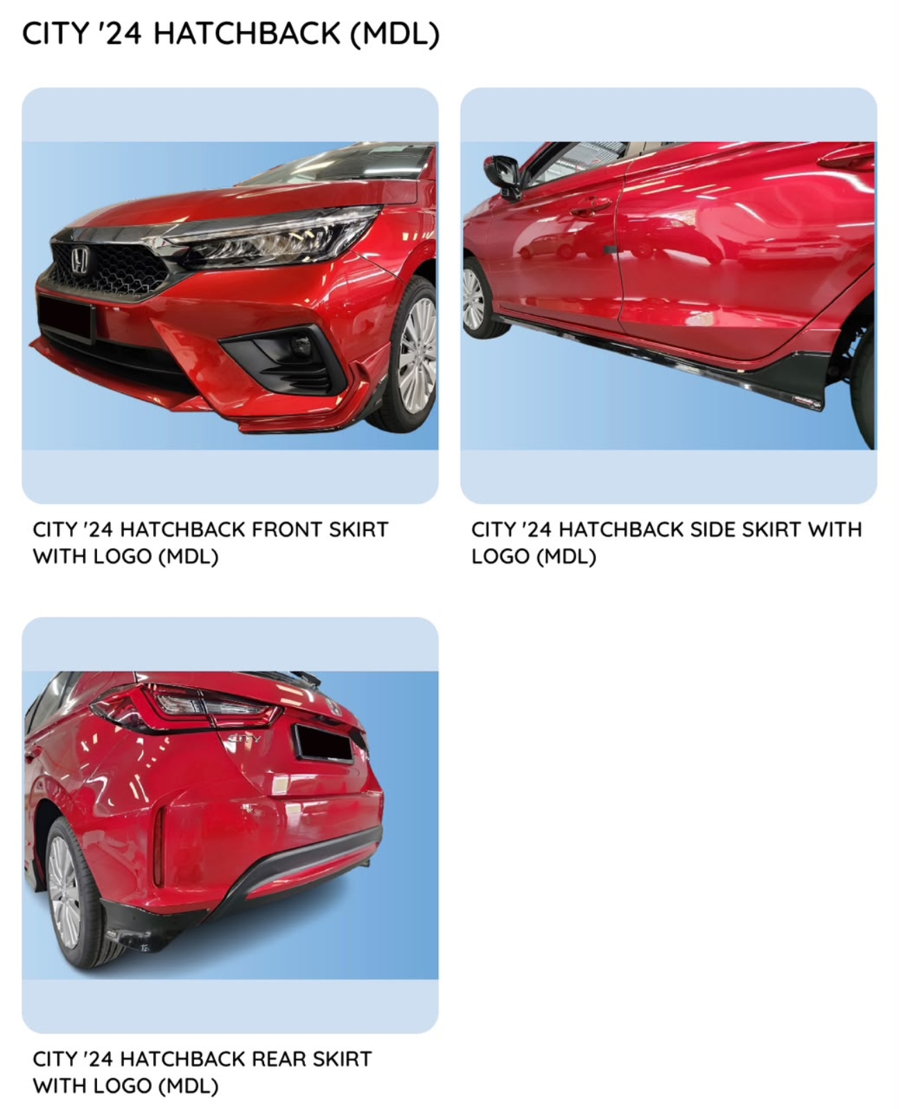 City 24 hatchback (Modulo)