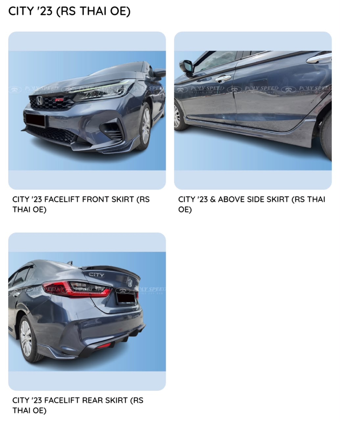 City 23 RS Thai