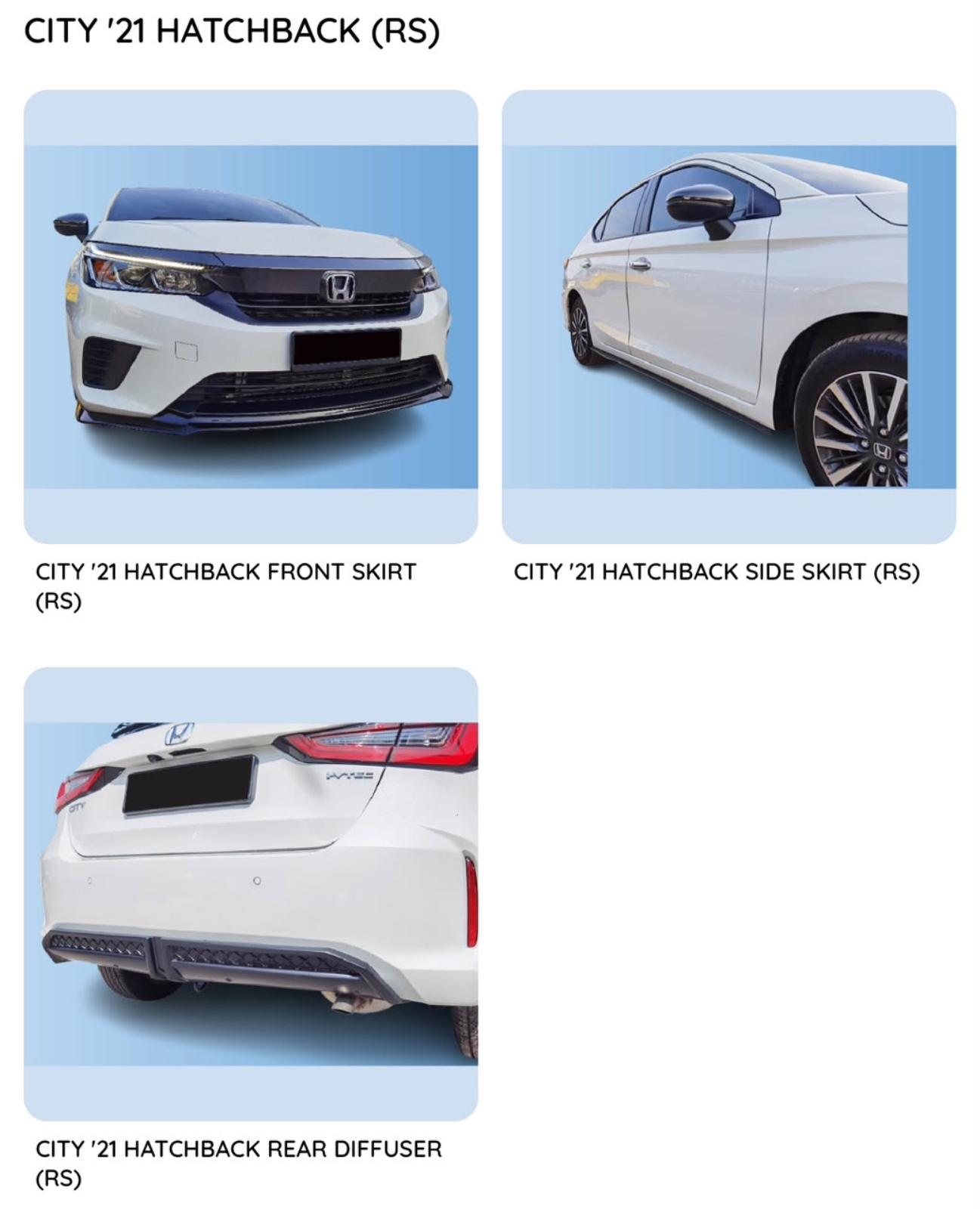 City 21 hatchback (RS)