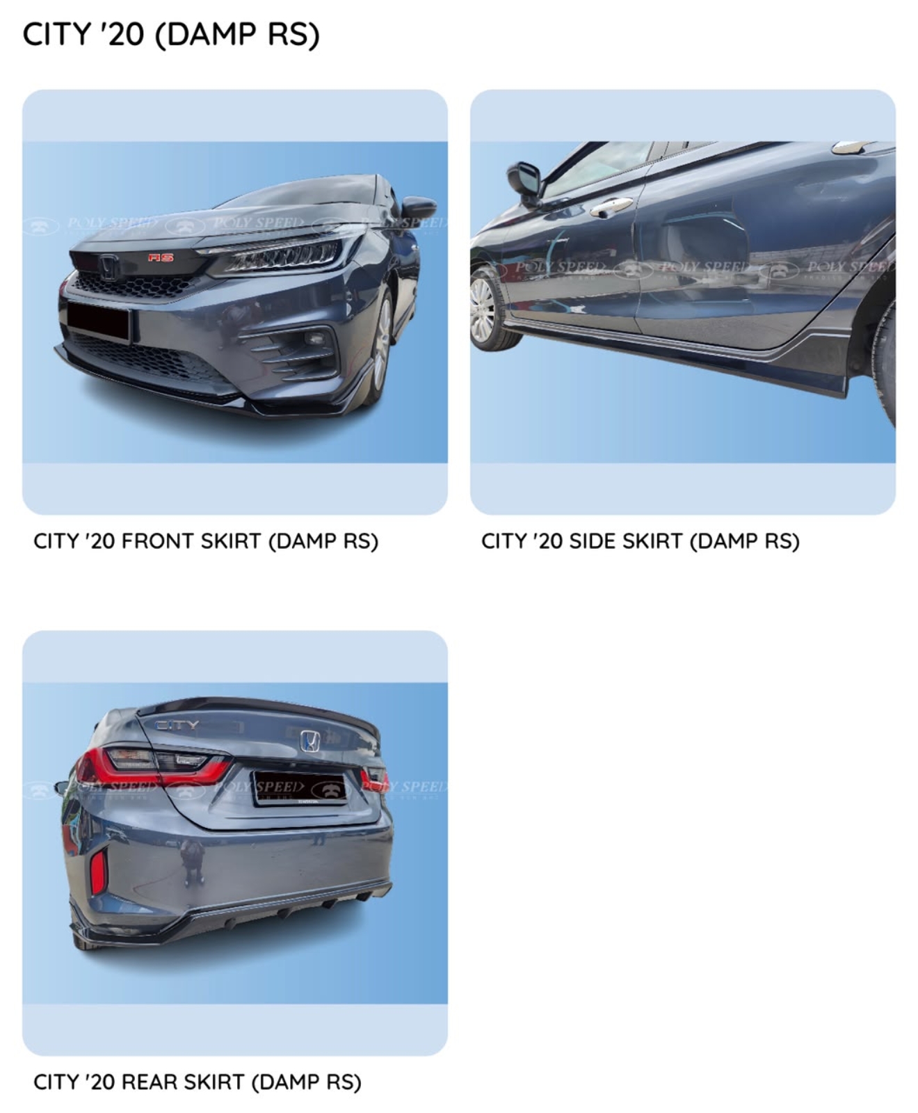 City 20 DAMP Bodykit